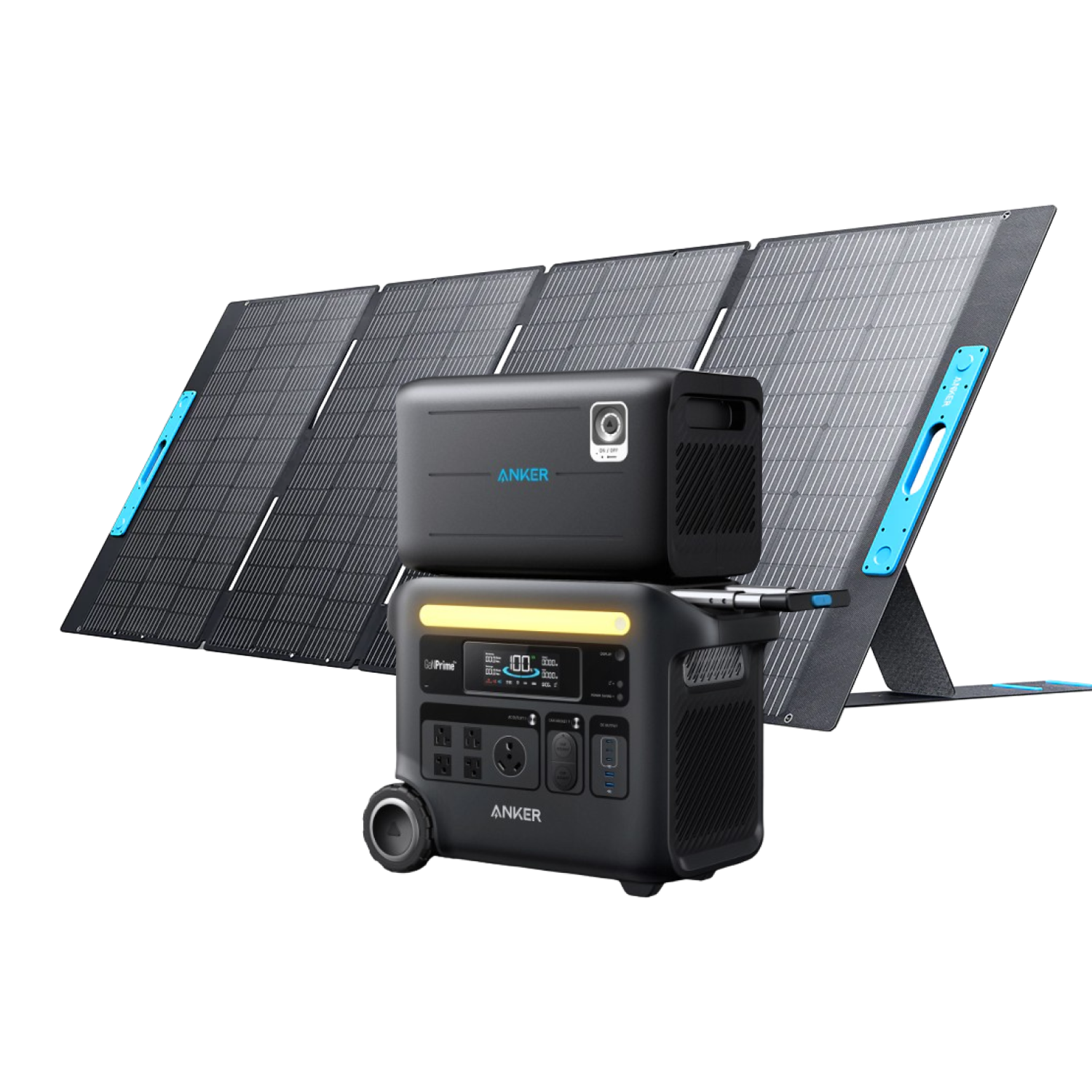 Anker SOLIX F2600 + Expansion Battery + 400W Solar Panel image 0