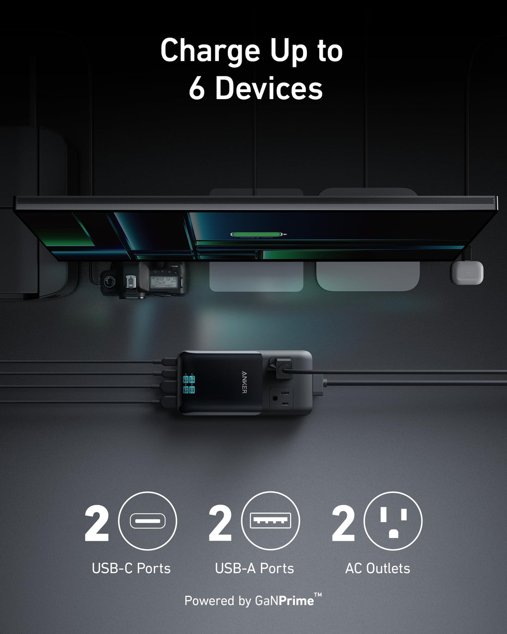Anker Prime 6-in-1 Charging Station (140W) image 4