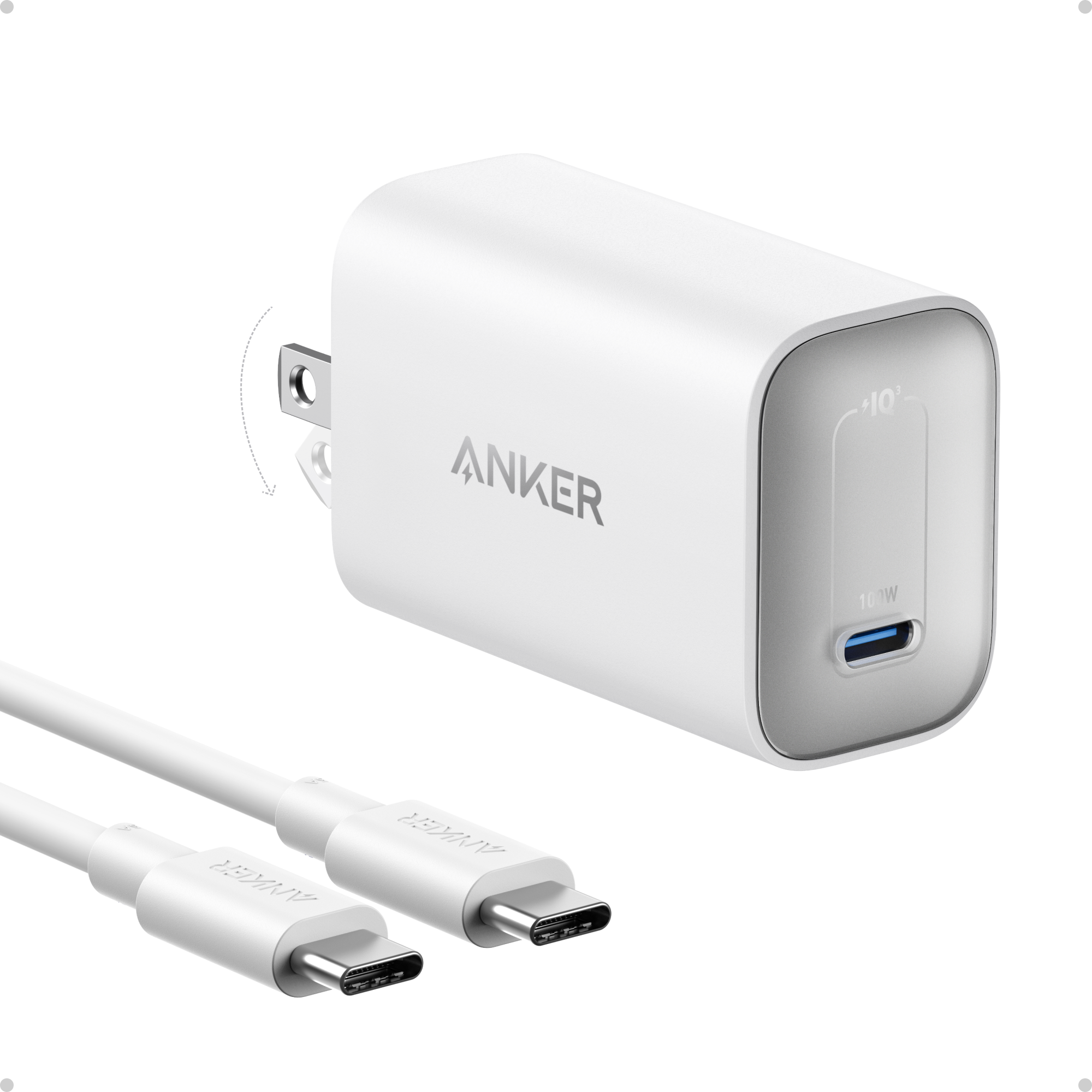 Anker Nano Charger (100W) with USB-C Cable image 0