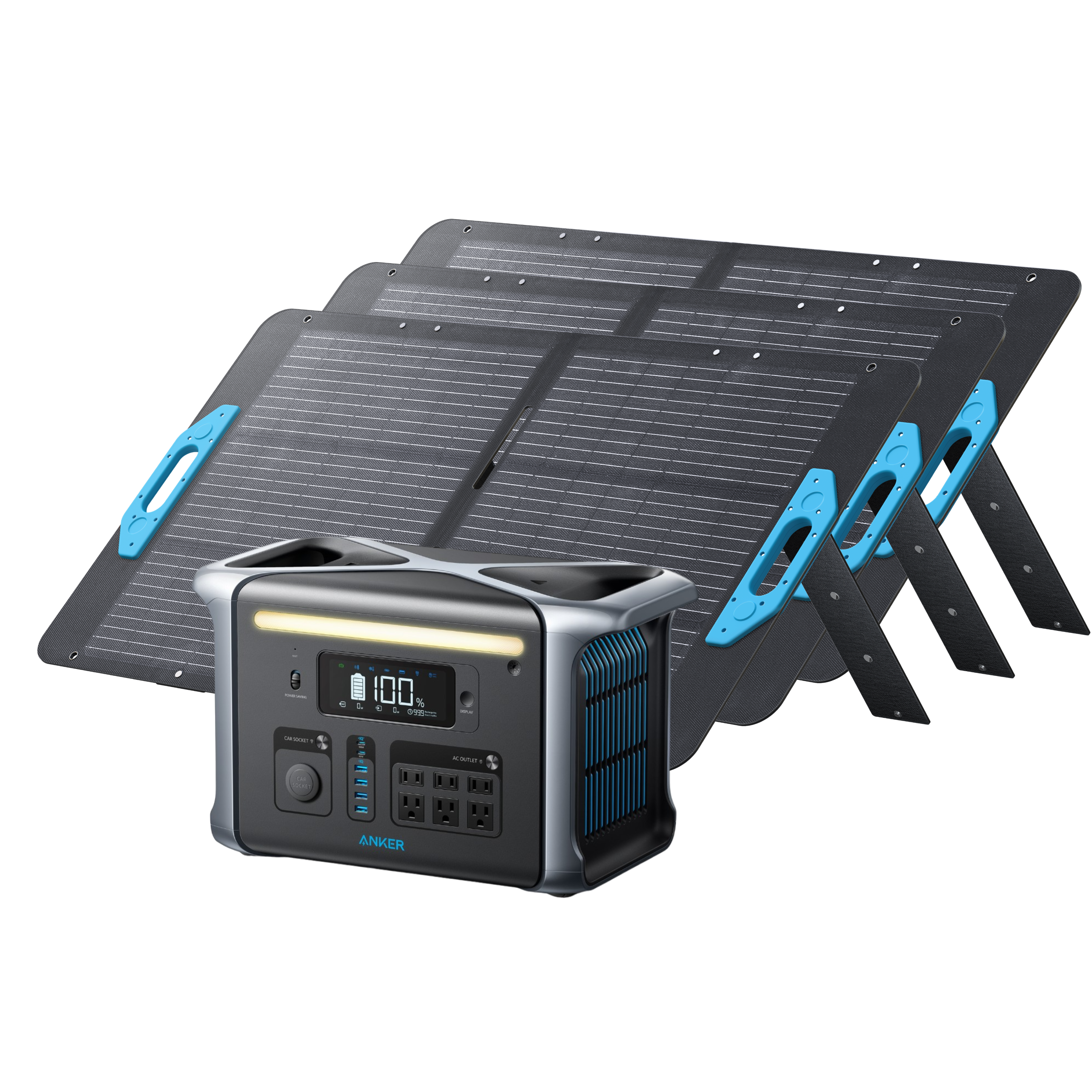 Anker SOLIX F1200 Solar Generator + 3100W Solar Panels image 0