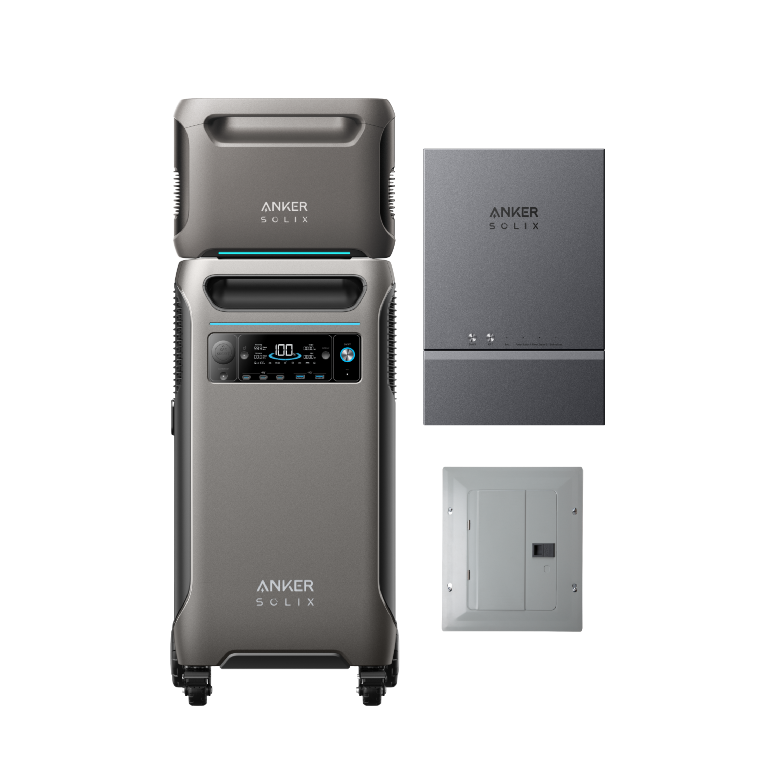 Anker SOLIX F3800 + Expansion Battery + Smart Home Power Kit image 1