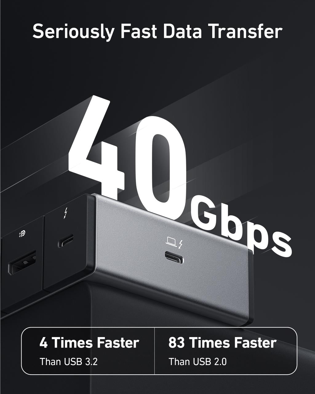 Anker 778 Thunderbolt Docking Station (12-in-1, Thunderbolt 4) image 2