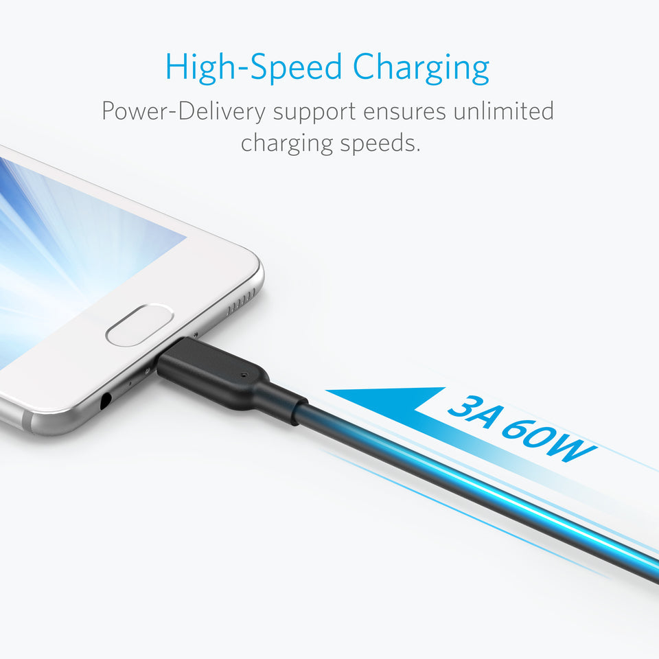 Anker PowerLine II USB-C to USB 3.1 Cable (3 ft) image 2