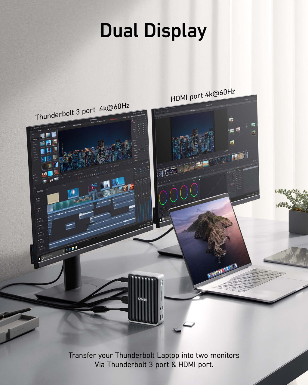 Anker 577 Thunderbolt Docking Station (13-in-1, Thunderbolt 3) image 3