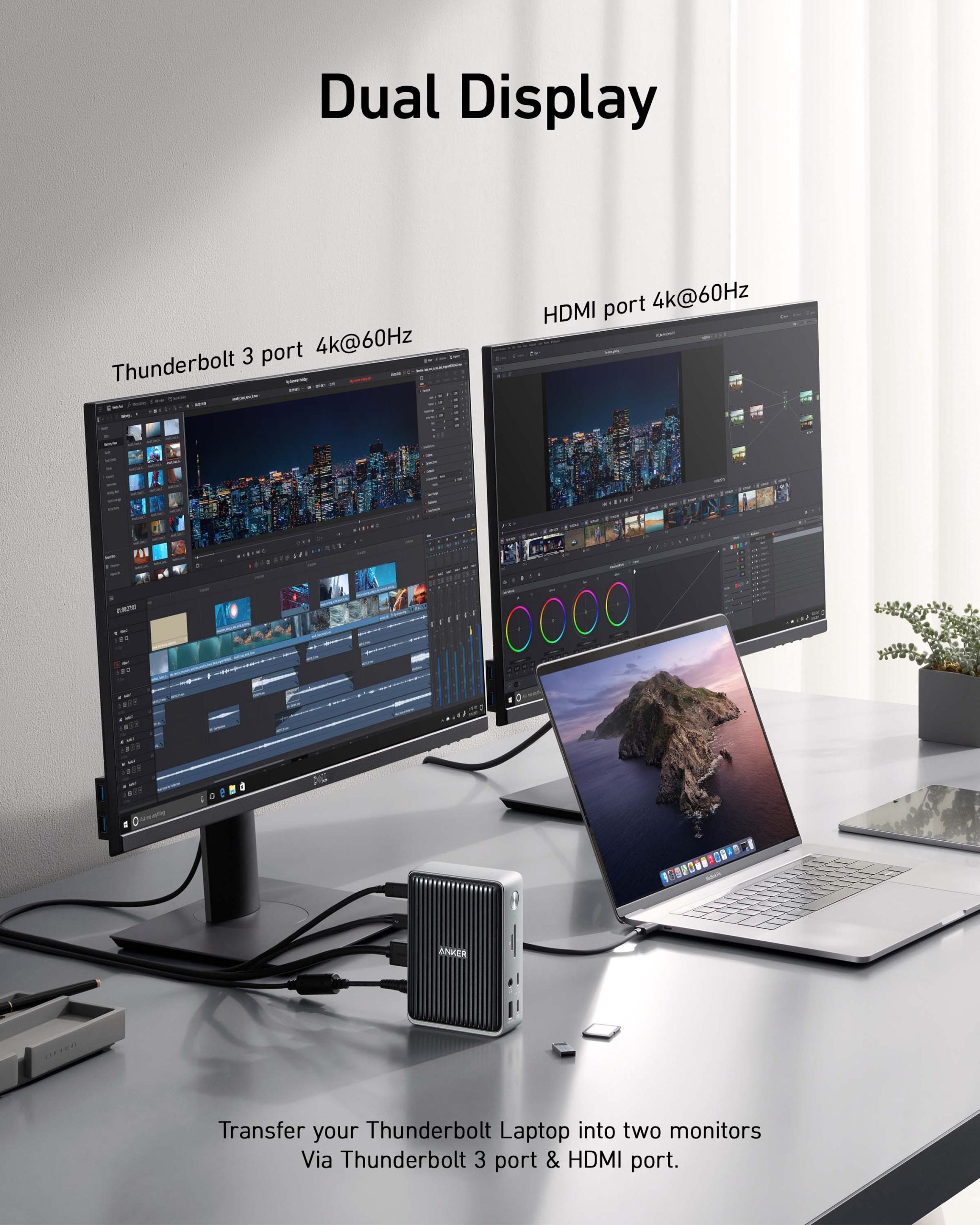 Anker 577 Thunderbolt Docking Station (13-in-1, Thunderbolt 3) image 3