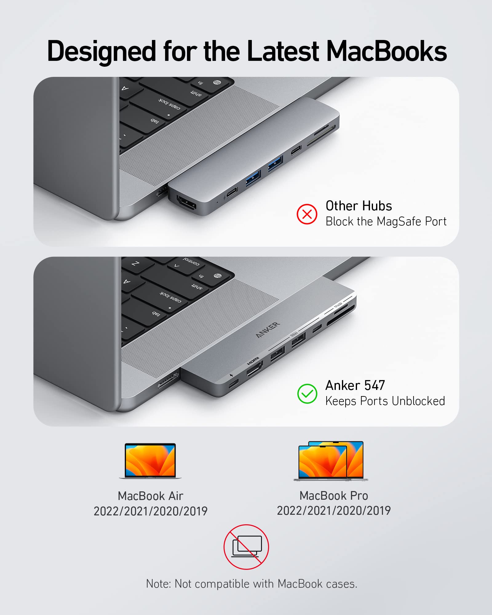 Anker 547 USB-C Hub (7-in-2, for MacBook) image 2