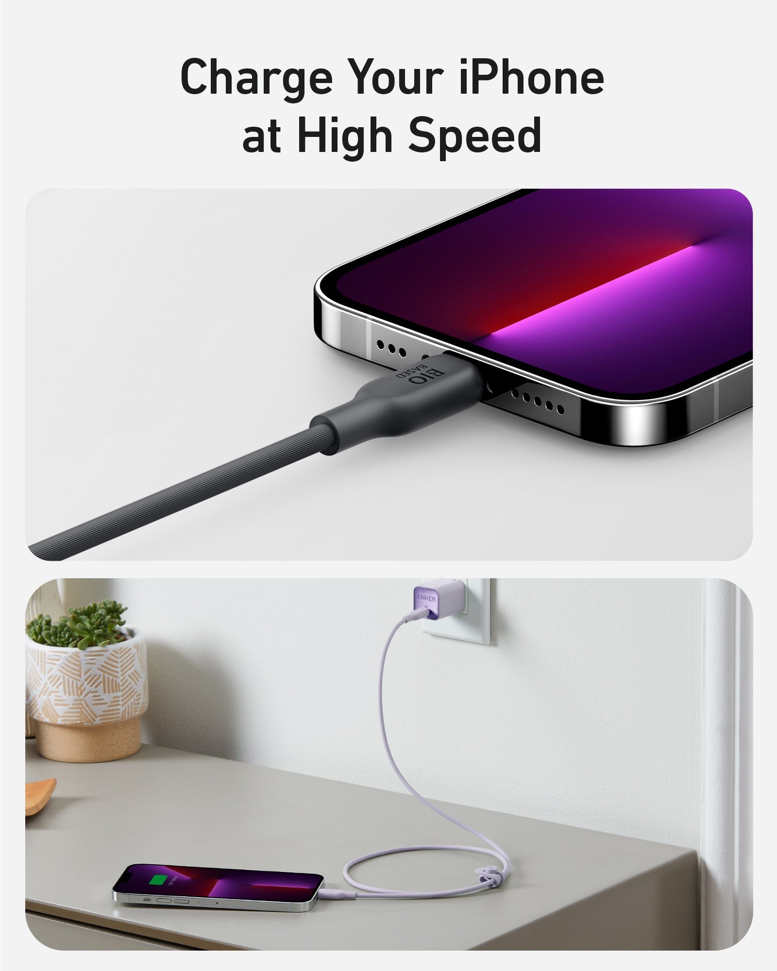 Anker 541 USB-C to Lightning Cable (Bio-Based) image 4