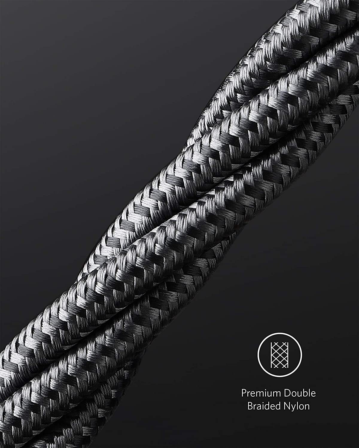 New Nylon USB-C to USB-C 100W Cable (10 ft) image 5