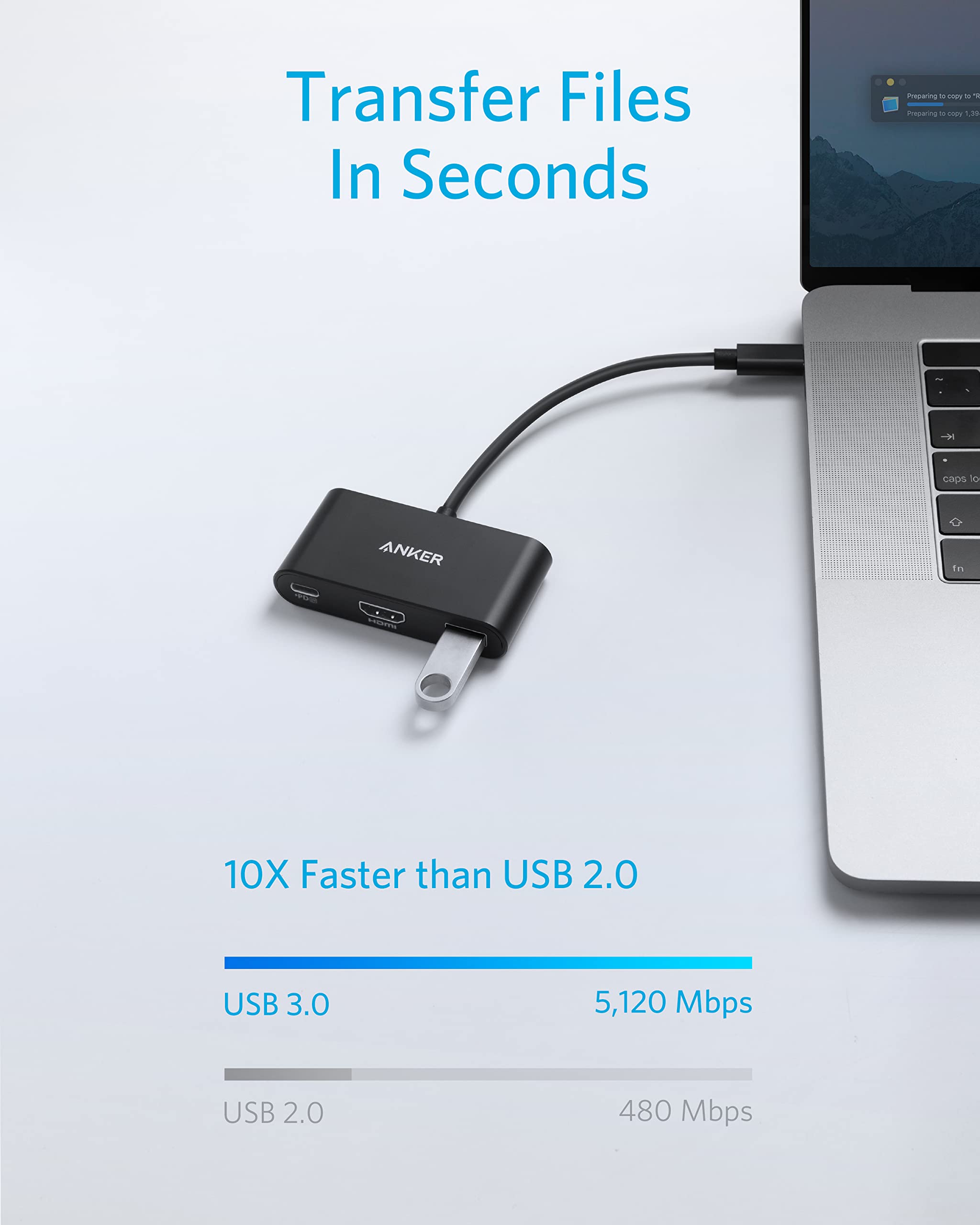 Anker PowerExpand 3-in-1 USB-C PD Hub image 3