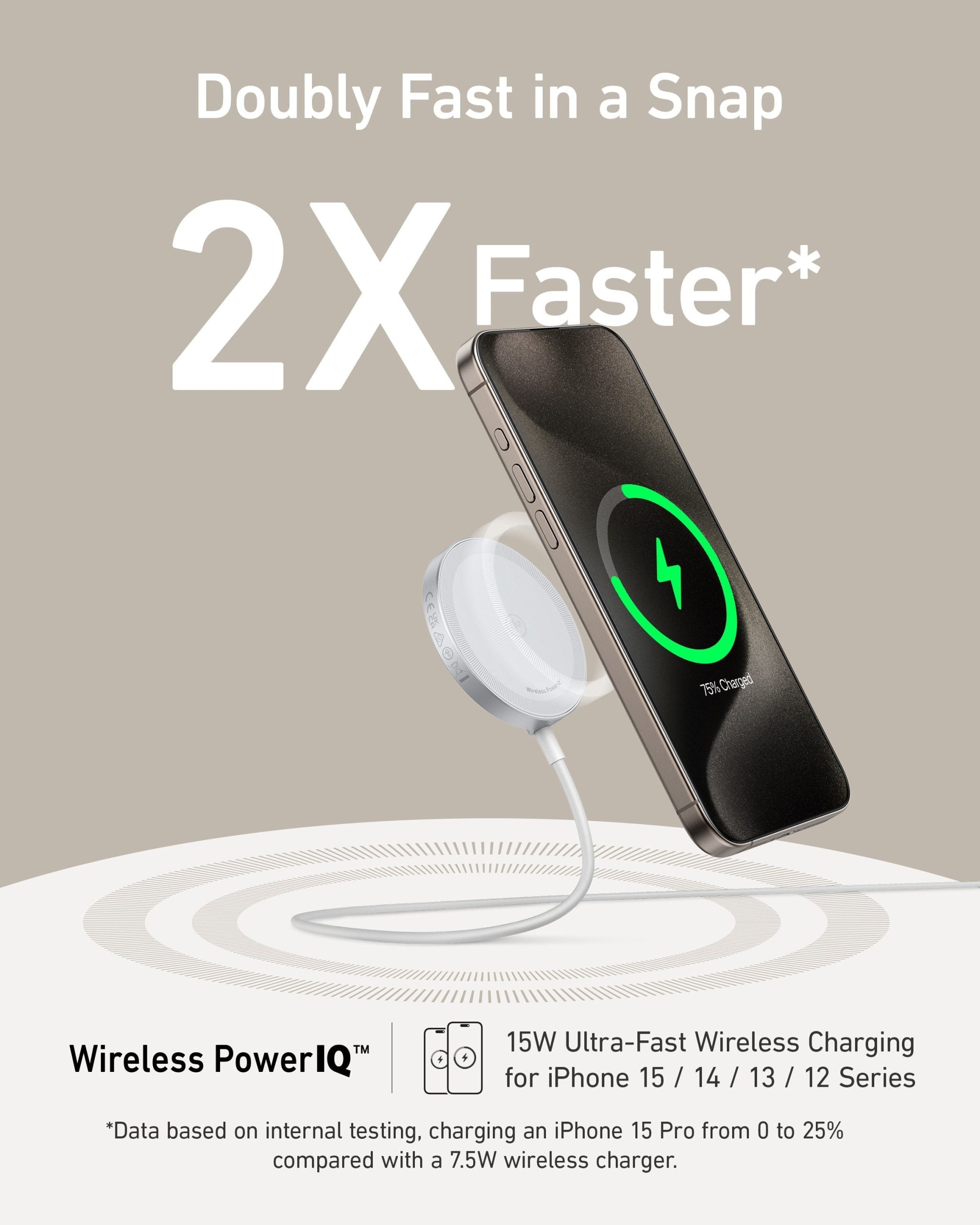 Anker MagGo Wireless Charger (Pad) image 2