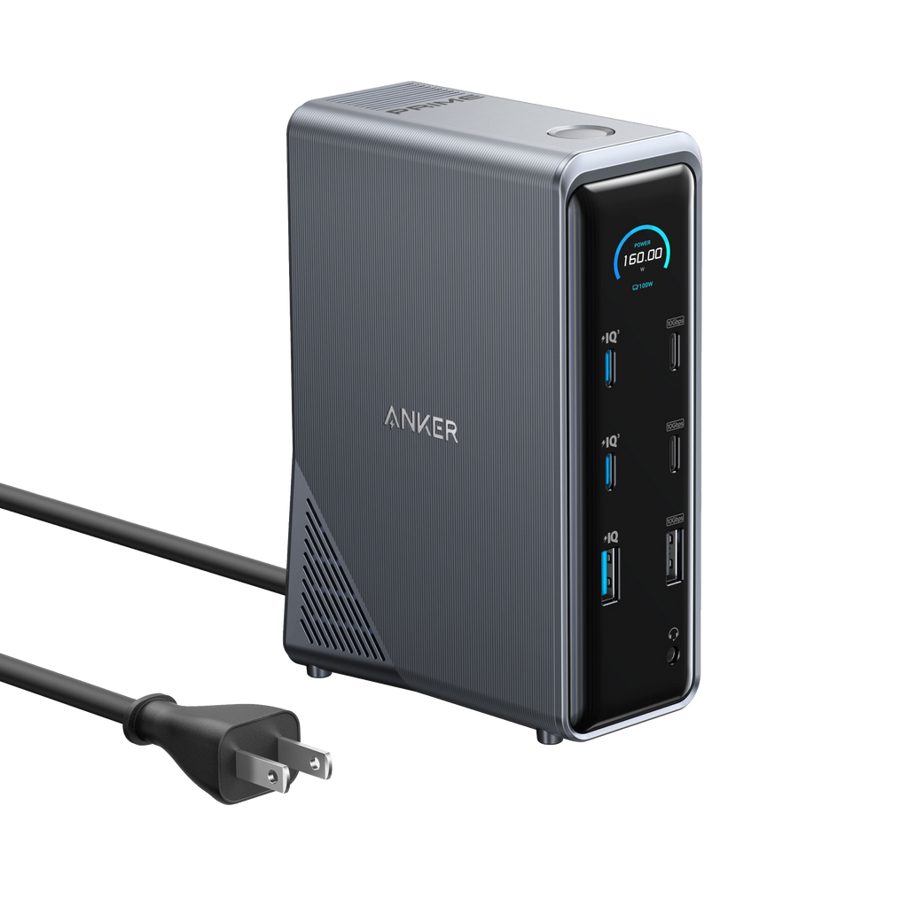 Anker Prime Charging Docking Station (14-in-1, Dual Display, 160W) image 0