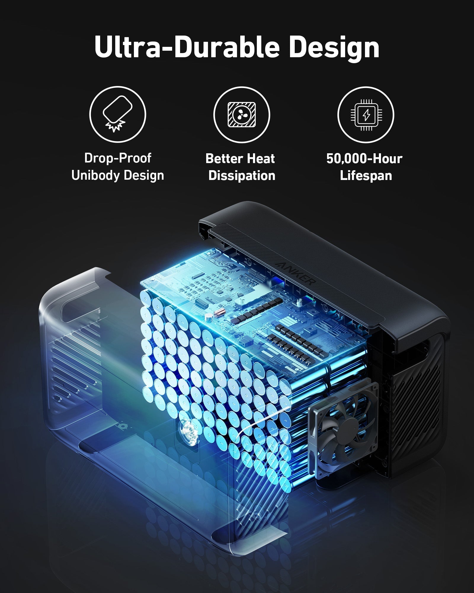 Anker SOLIX BP2000 Expansion Battery - 2048Wh LFP (For Anker SOLIX F2000, F2600) image 4