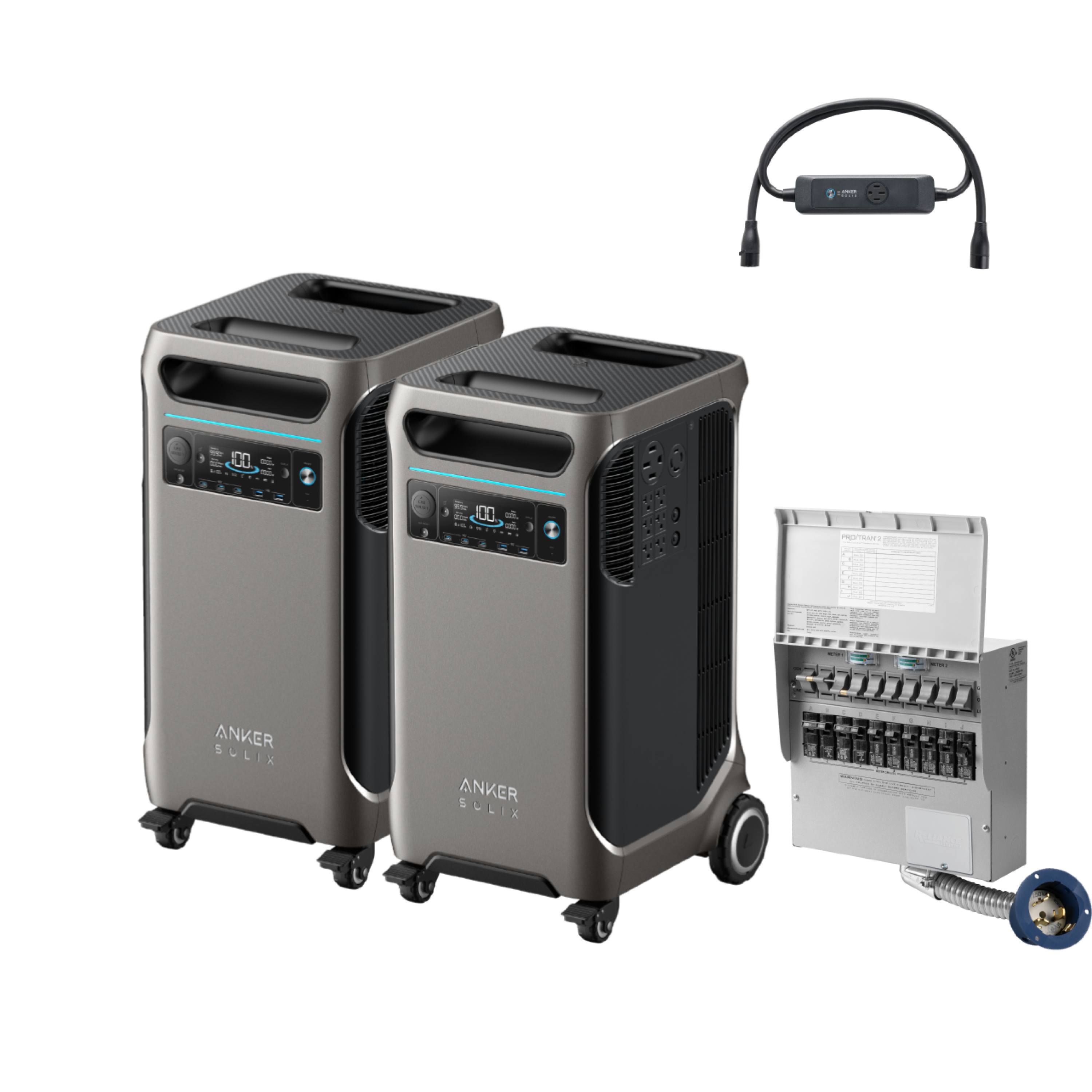 2Anker SOLIX F3800 + Power Backup Kit image 2