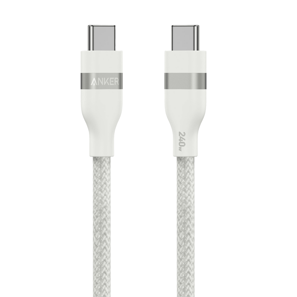 Anker USB-C to USB-C Cable (3 ft / 6 ft, 240W, Upcycled-Braided) image 5