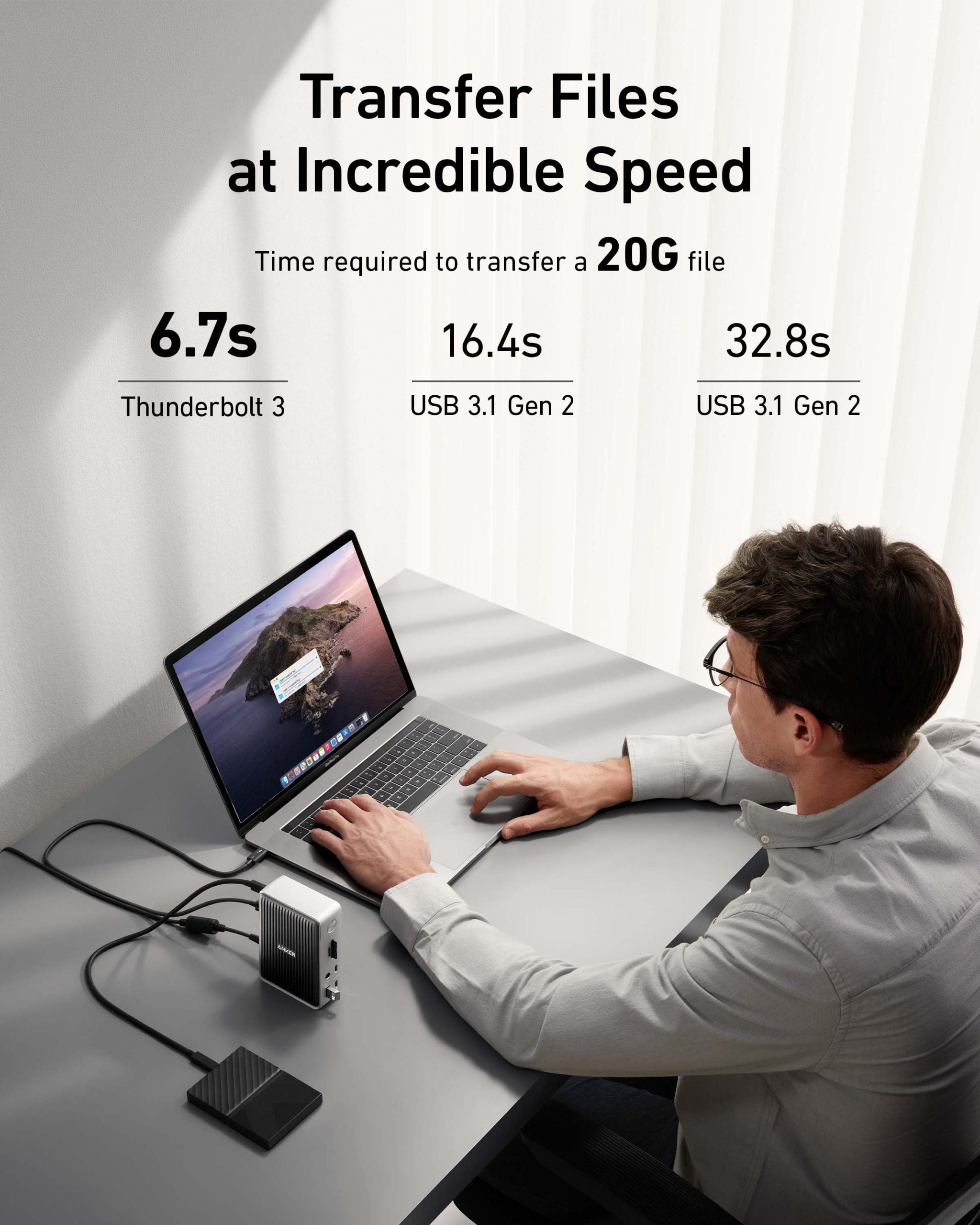 Anker 577 Thunderbolt Docking Station (13-in-1, Thunderbolt 3) image 5