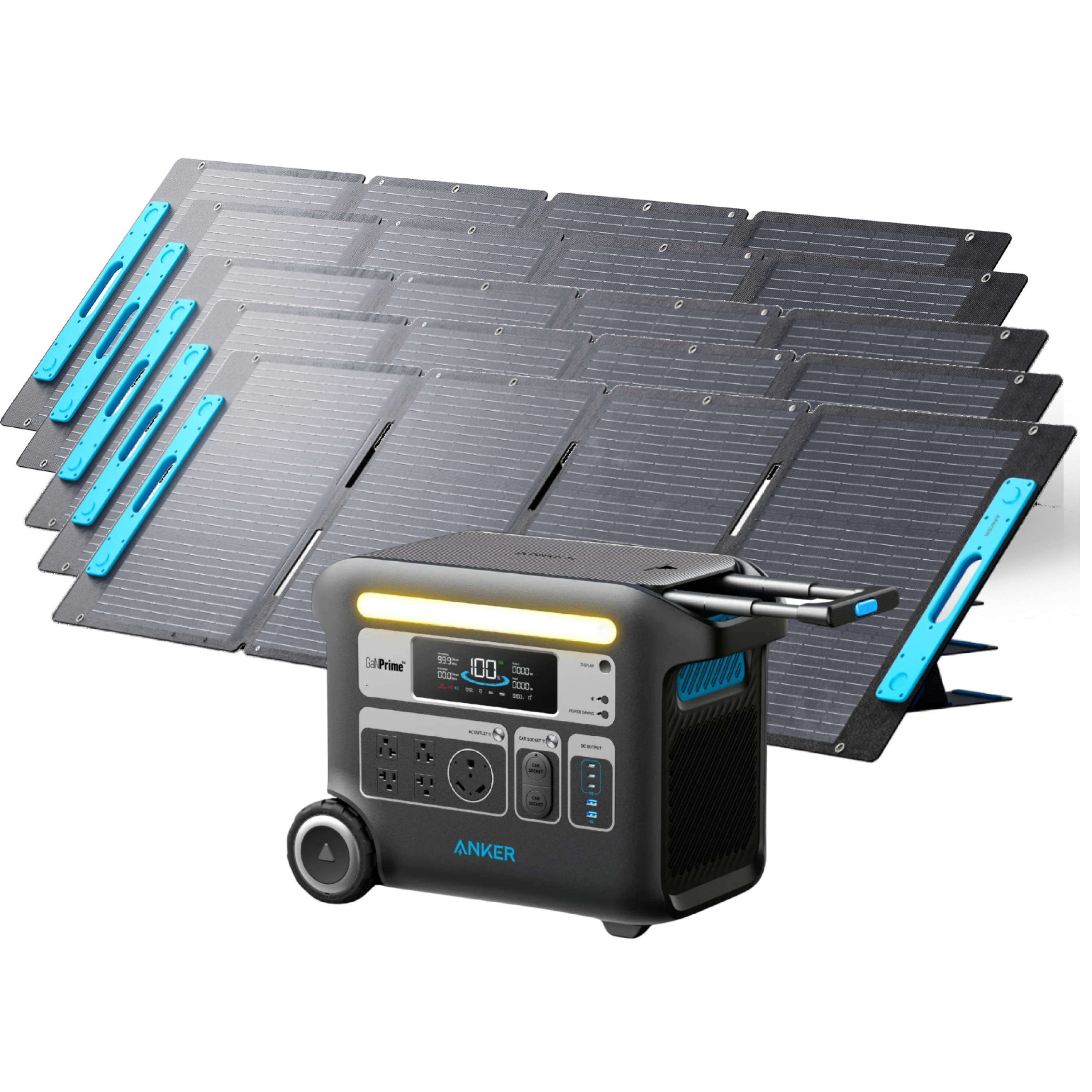 Anker SOLIX F2000 Solar Generator + 5200W Solar Panels image 0