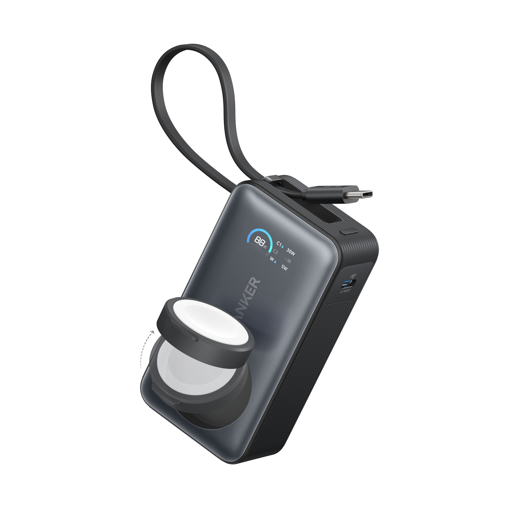 Anker MagGo Power Bank (10K, 35W, For Apple Watch) image 0