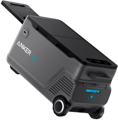 Anker EverFrost Dual-Zone Portable Cooler 50 with 299Wh Battery(New), Powered by AC/DC or Solar image 2
