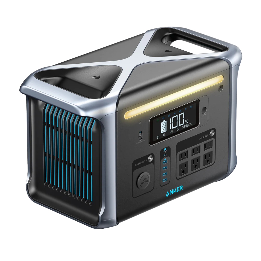 Anker SOLIX F1200 Solar Generator + 100W Solar Panel image 2