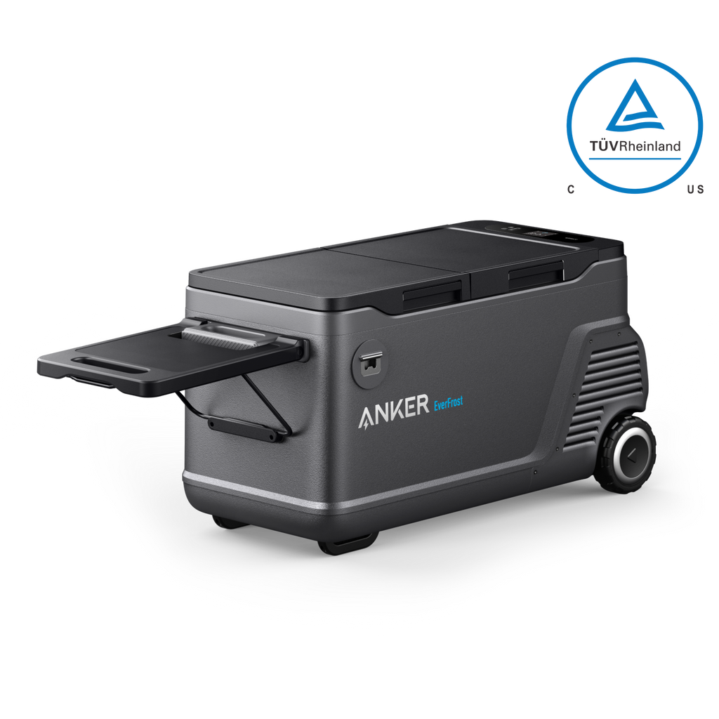 Anker EverFrost Dual-Zone Portable Cooler 50 with 299Wh Battery(New), Powered by AC/DC or Solar image 0