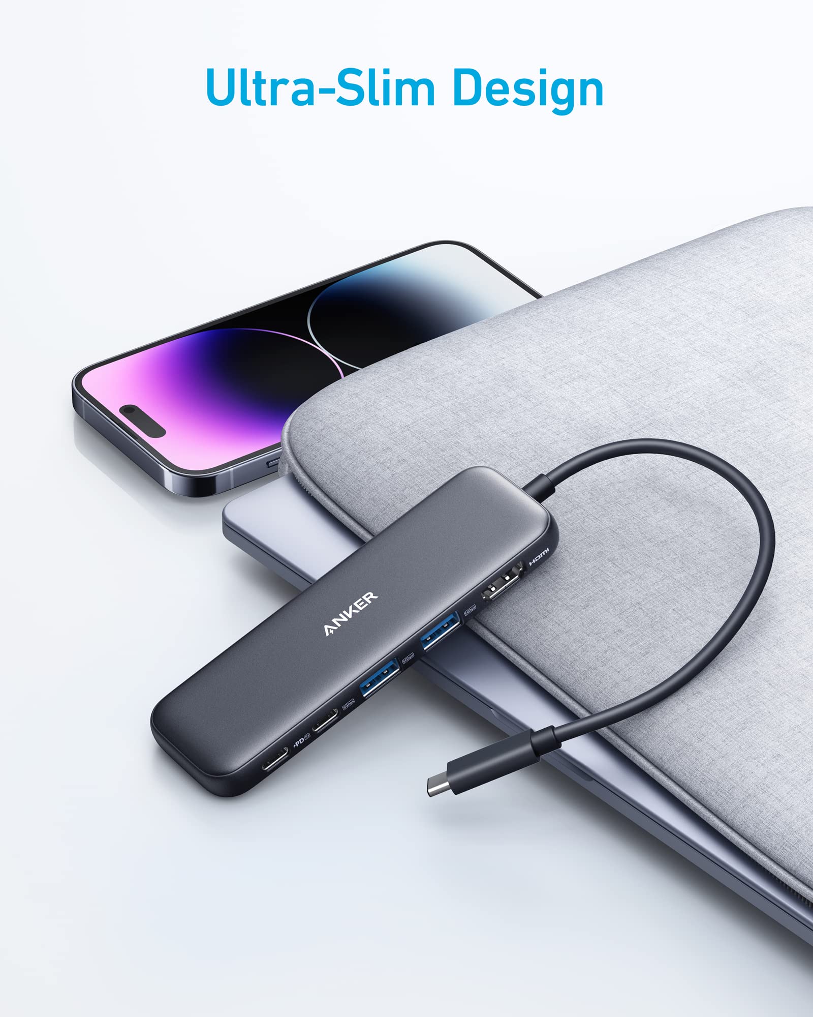 Anker 332 USB-C Hub (5-in-1) image 4