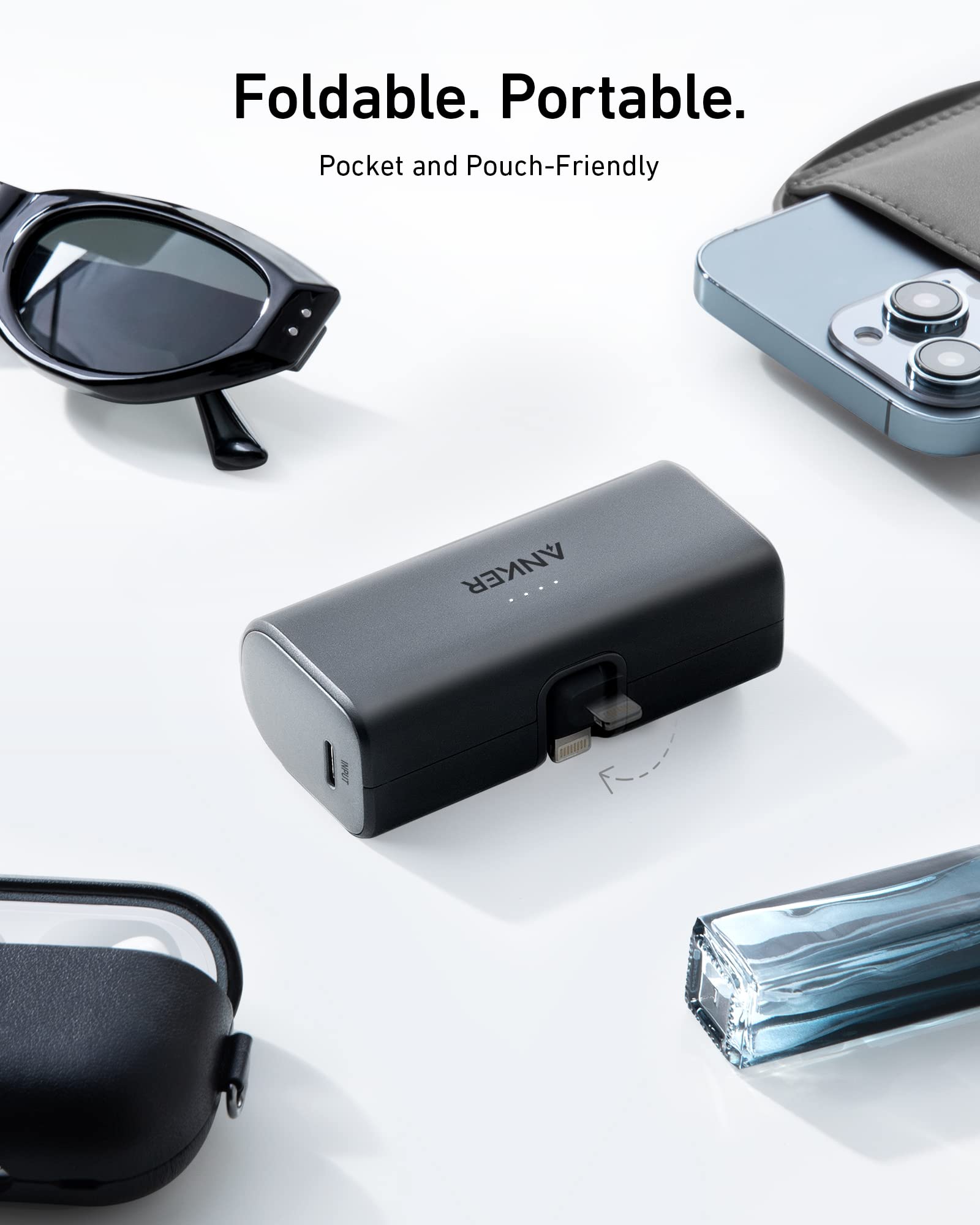 Anker Nano Power Bank (12W, Built-In Lightning Connector) image 2
