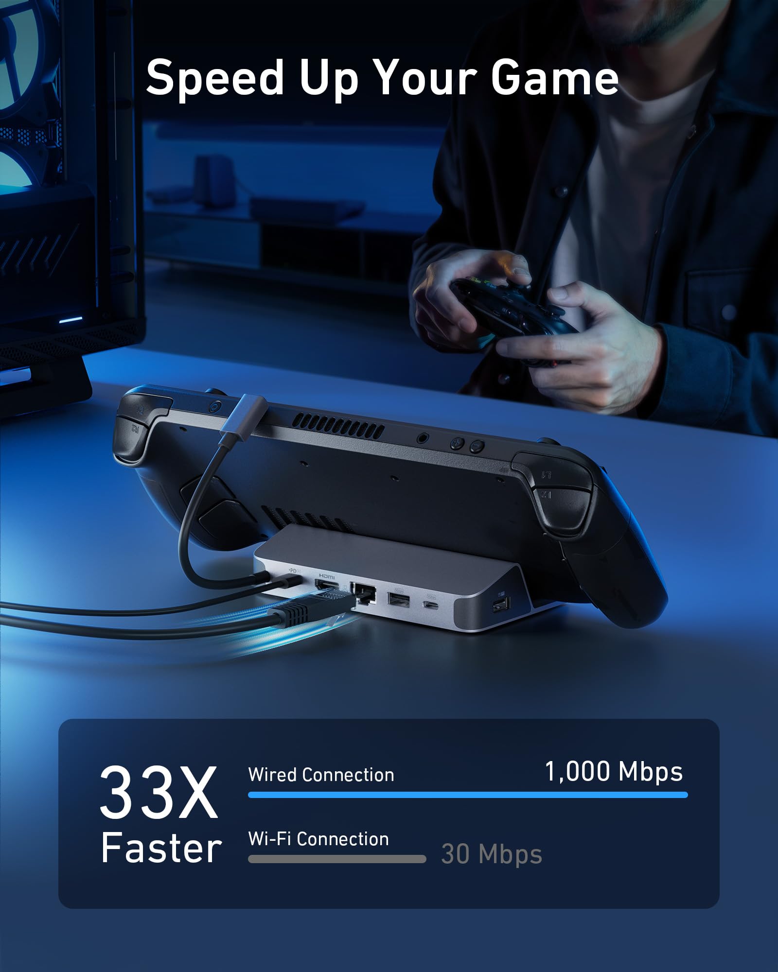 Anker USB-C Hub (6-in-1, For Handheld Game Console) image 3