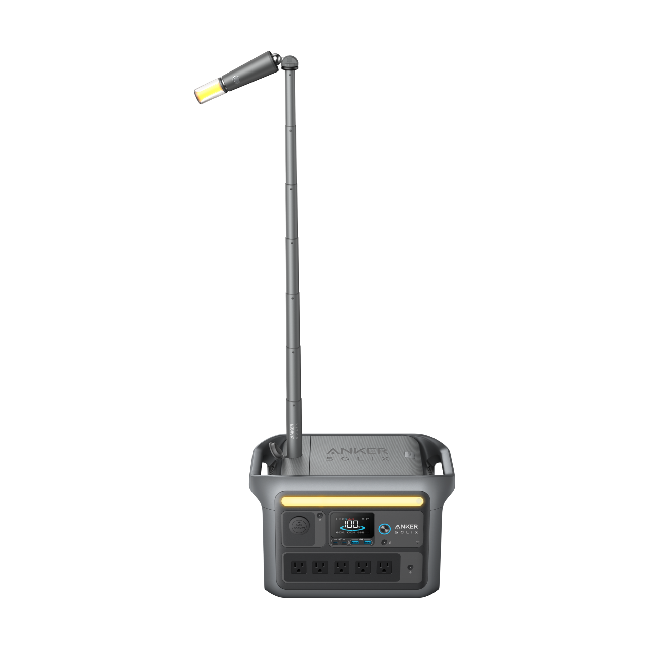 Anker SOLIX C800 Plus Solar Generator + 100W Solar Panel image 4