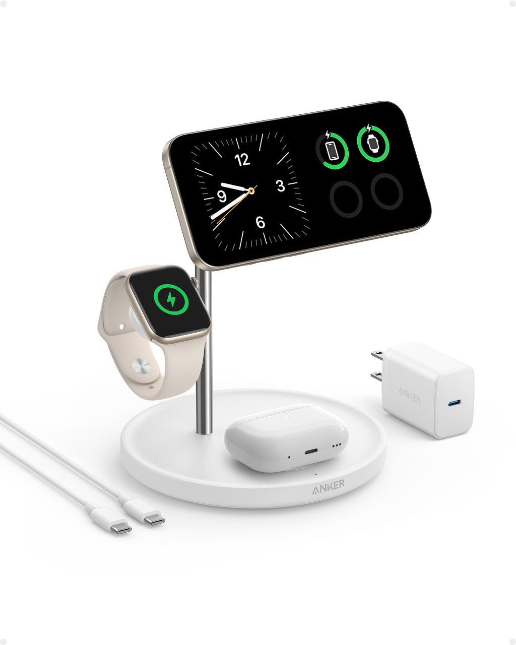 Anker MagGo Wireless Charging Station (3-in-1 Stand) image 2