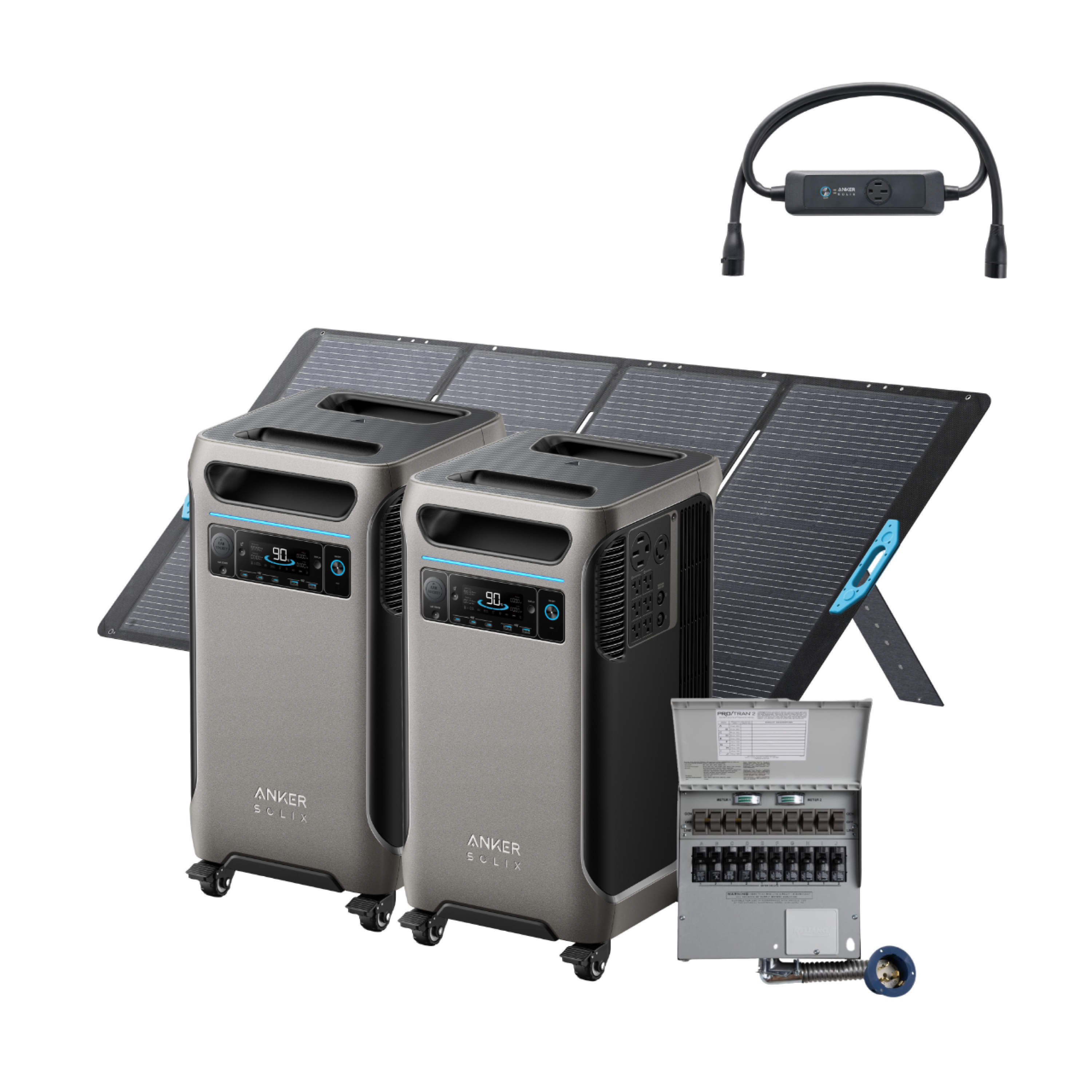 2Anker SOLIX F3800 + Power Backup Kit image 3