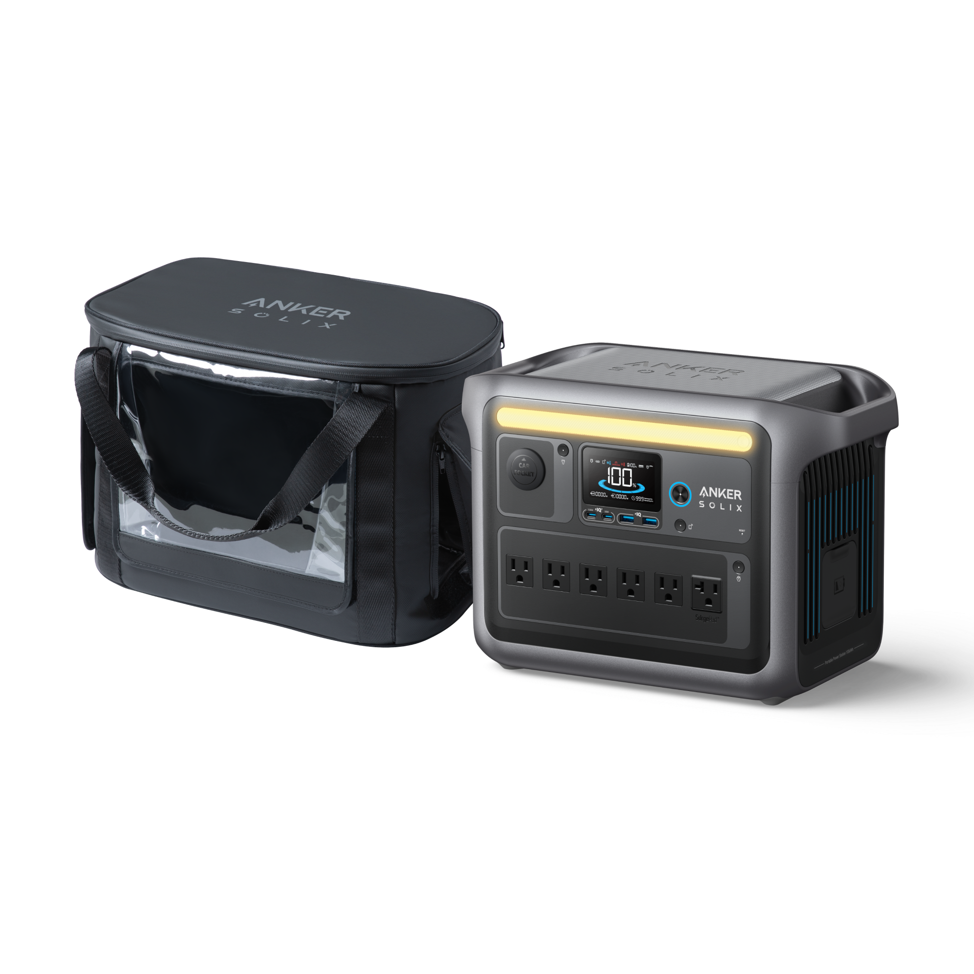Anker SOLIX C1000 + Water Resistant Bag image 0