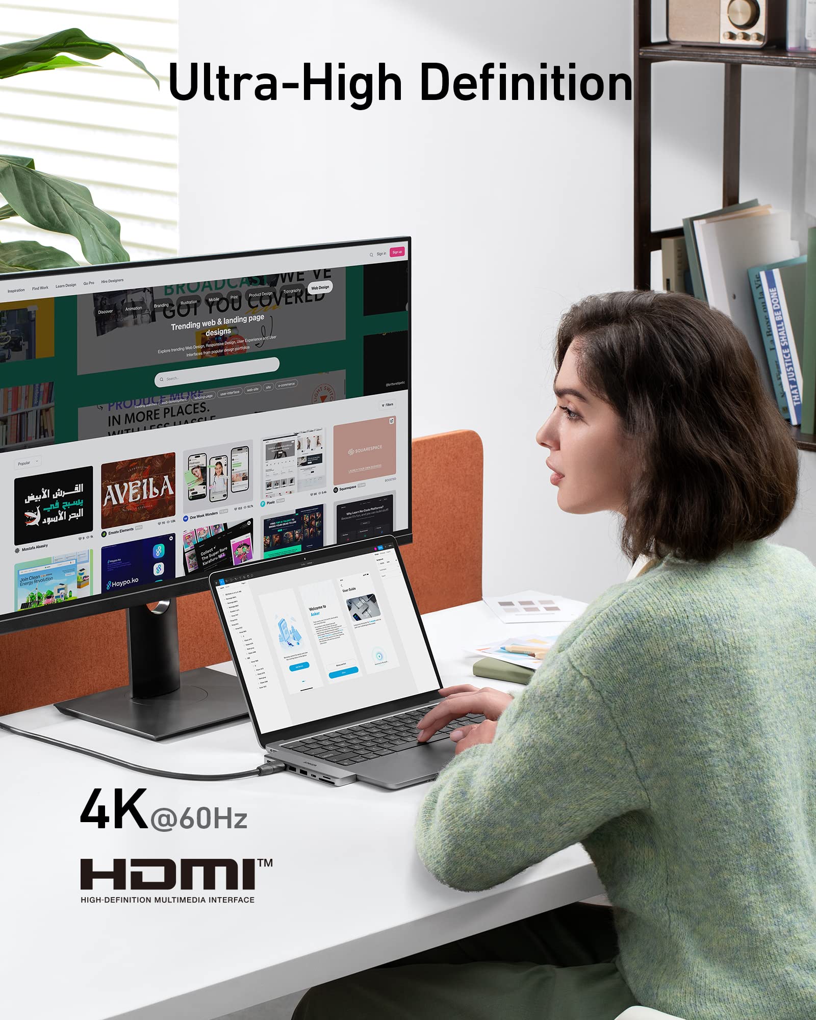 Anker 547 USB-C Hub (7-in-2, for MacBook) image 3