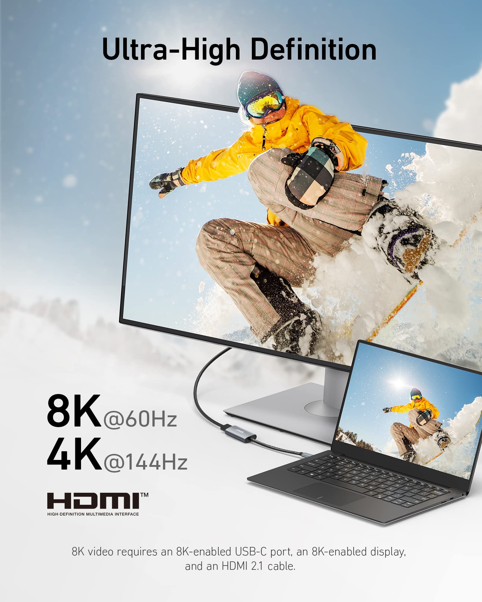 Anker 518 USB-C Adapter (8K HDMI) image 5