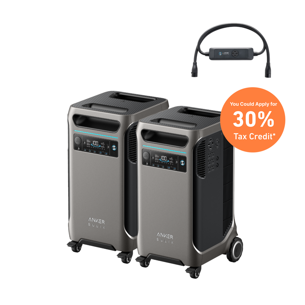 2Anker SOLIX F3800 + Double Power Hub + 400W Solar Panel image 2