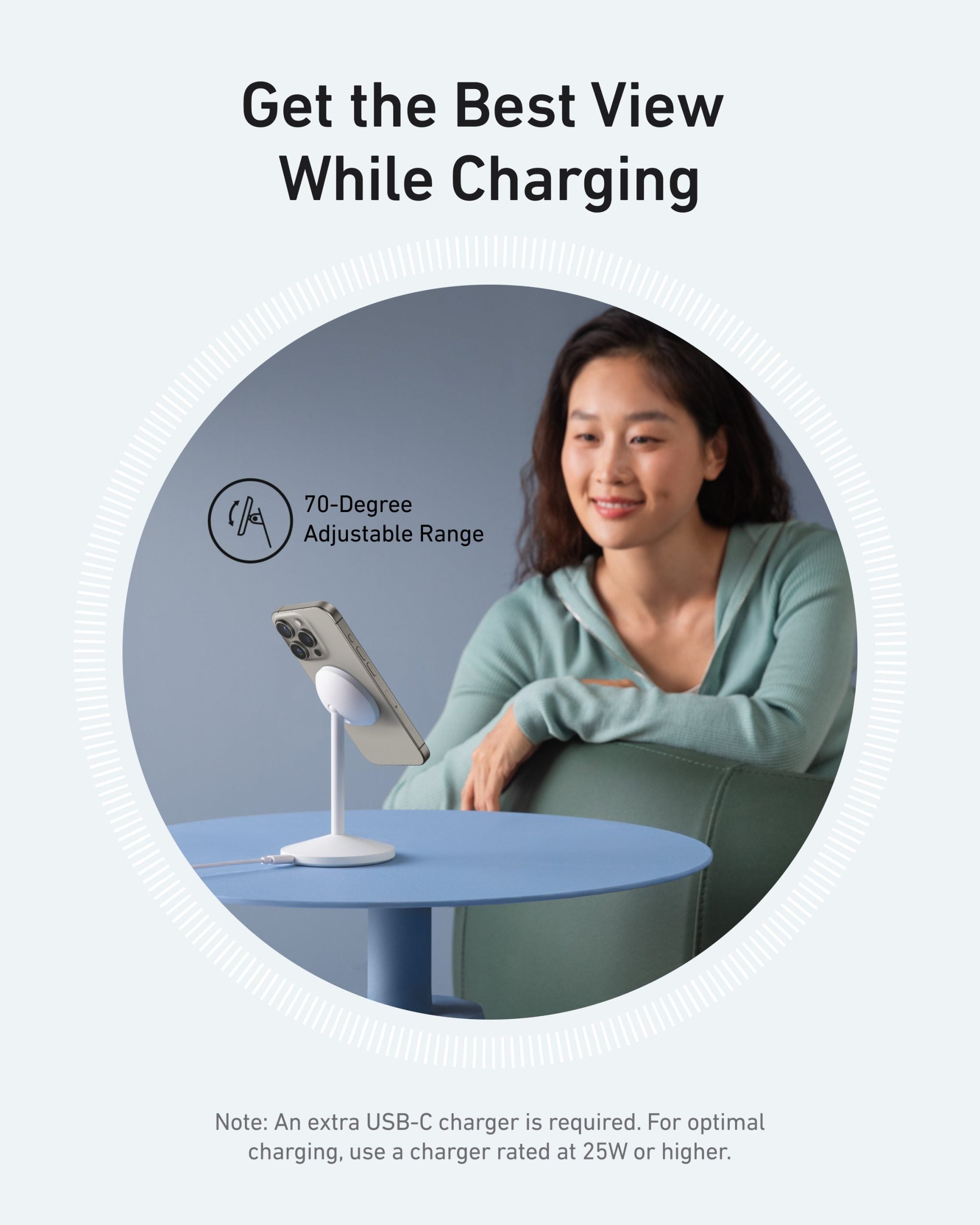 Anker MagGo Wireless Charger (Stand) image 4