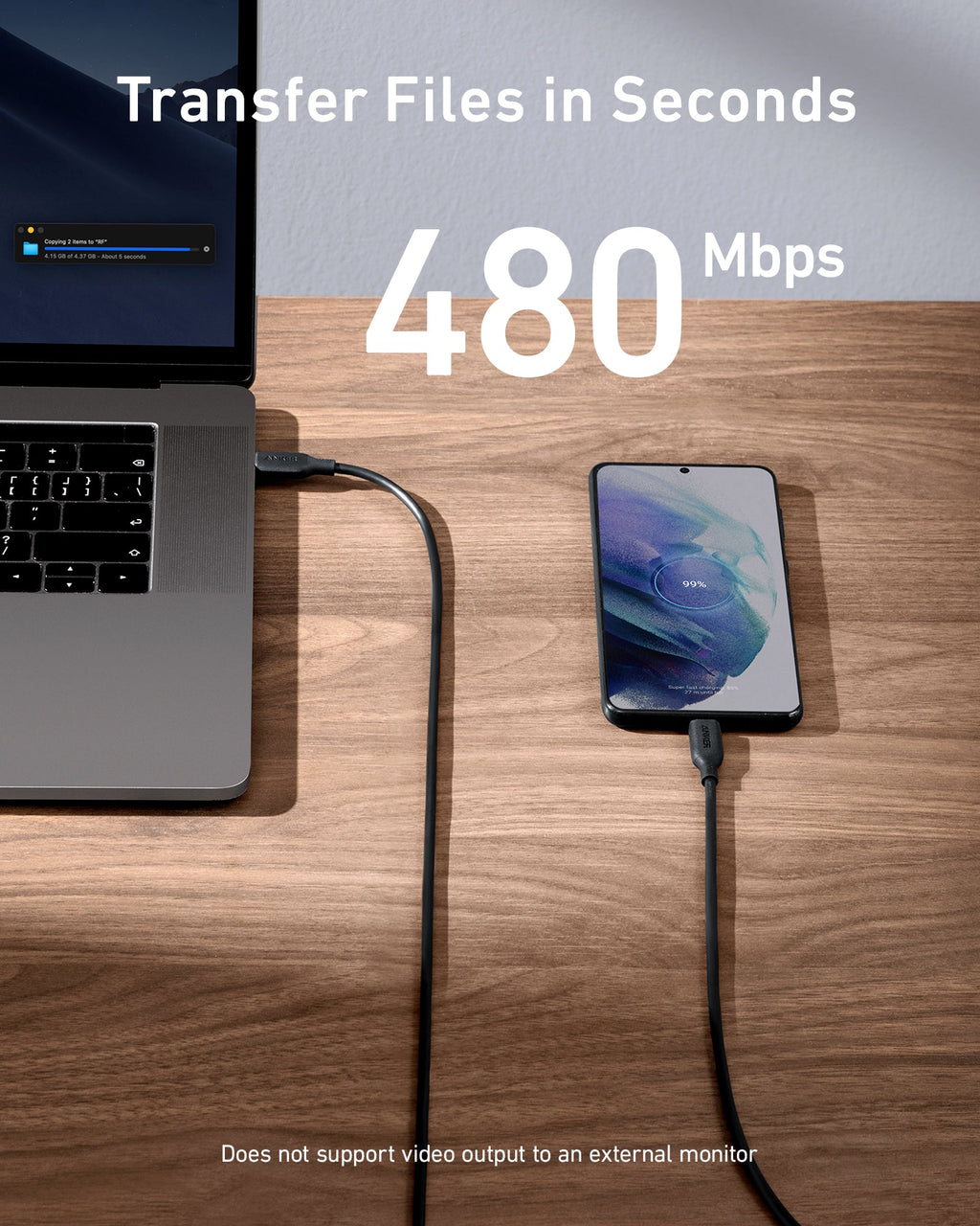 Anker 543 USB-C to USB-C Cable (6 ft) image 4