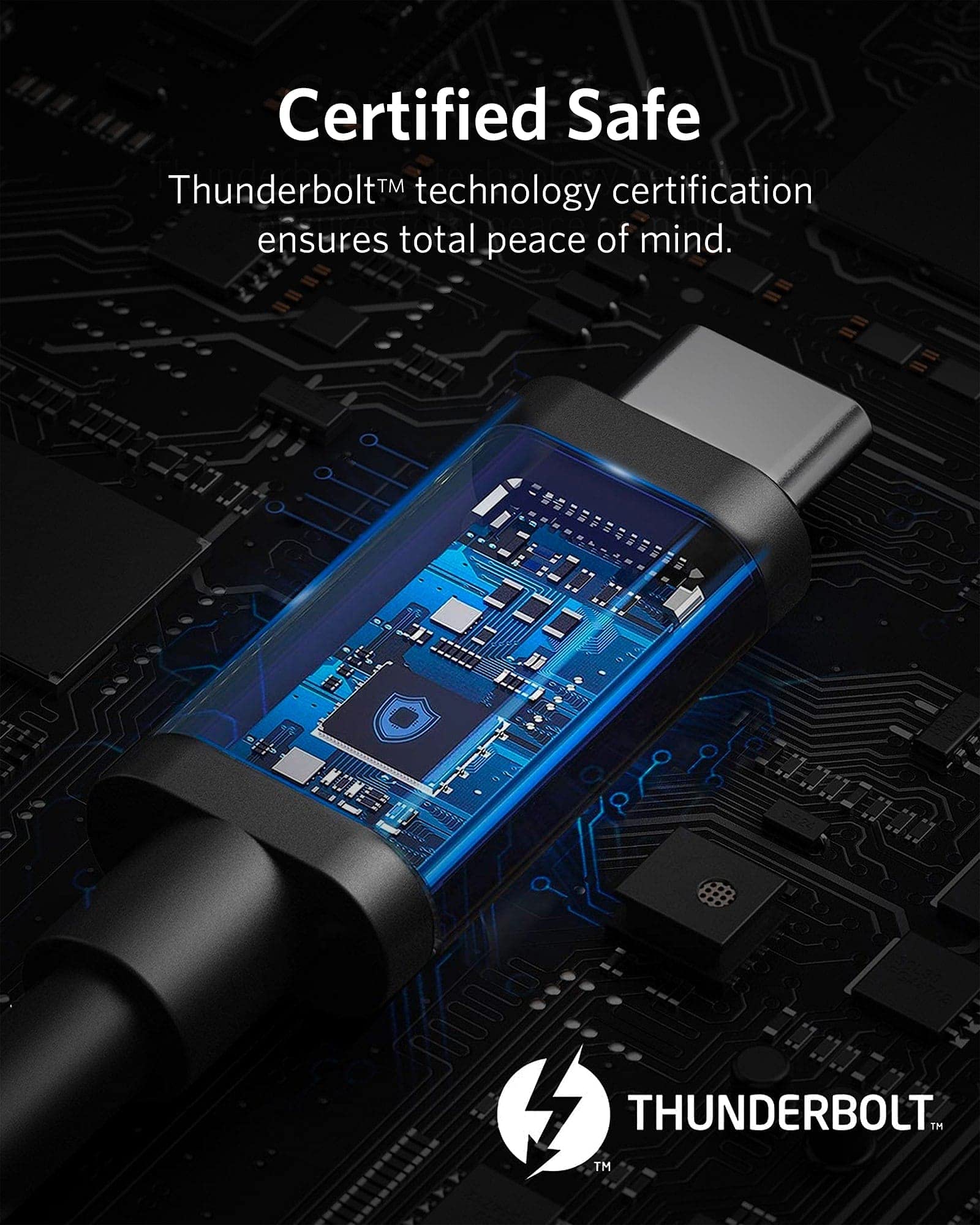 Anker USB-C to USB-C Thunderbolt 4 100W Cable (2.3 ft) image 4