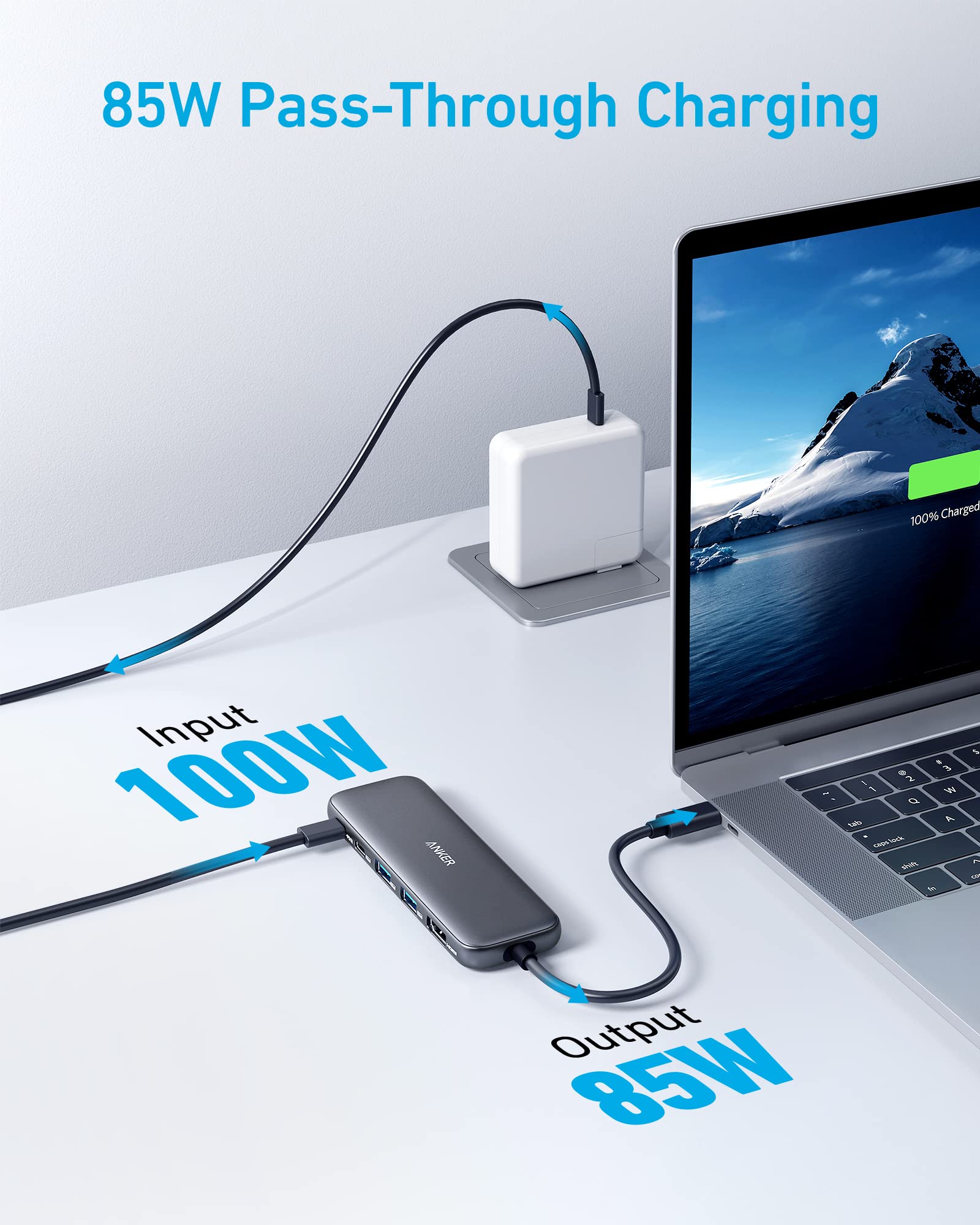 Anker 332 USB-C Hub (5-in-1) image 2