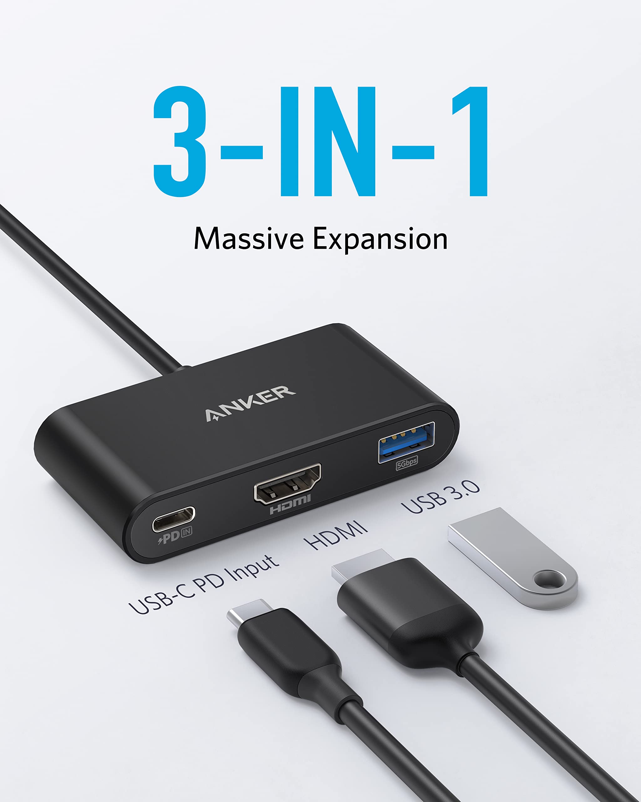 Anker PowerExpand 3-in-1 USB-C PD Hub image 5