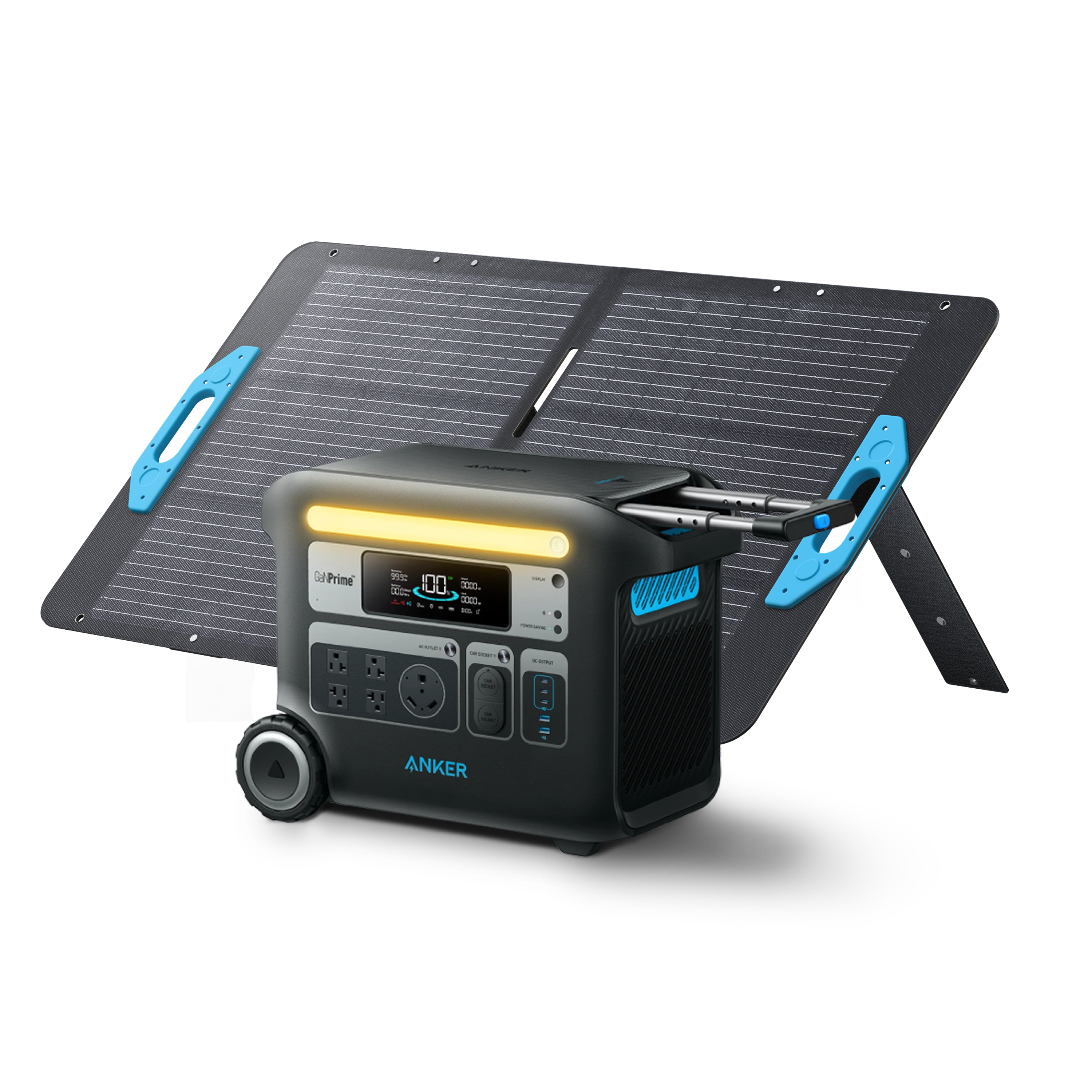 Anker SOLIX F2000 Solar Generator + 100W Solar Panel image 0