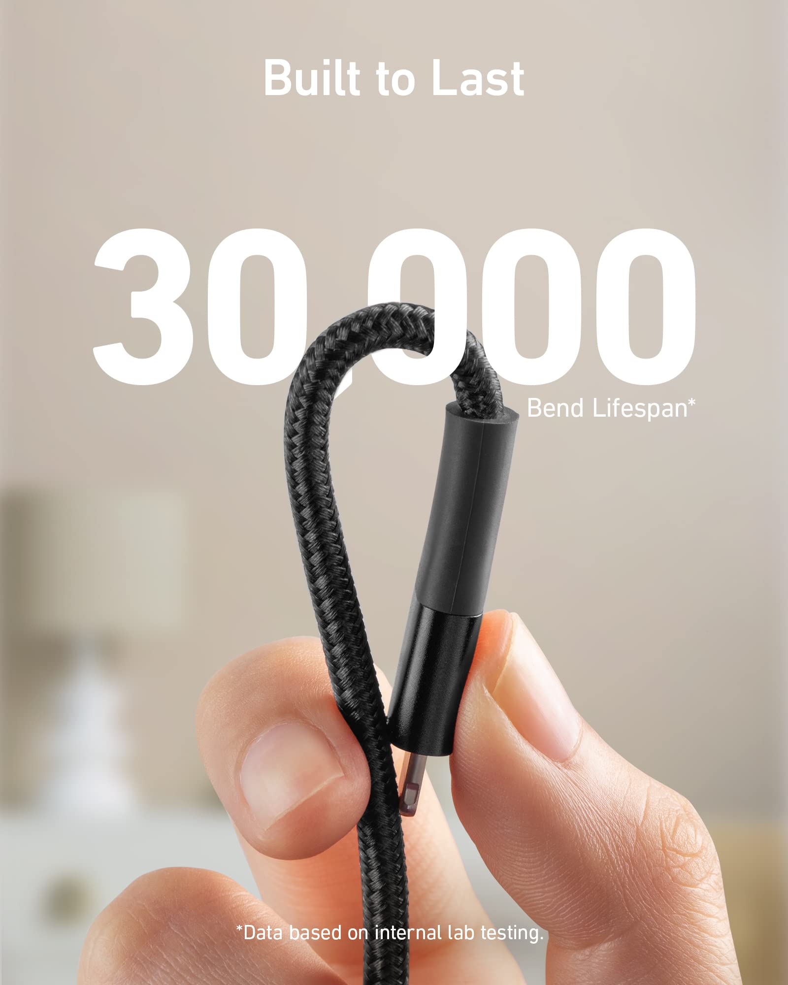 Anker 551 USB-A to Lightning Cable (3 ft / 6 ft / 10 ft) image 1