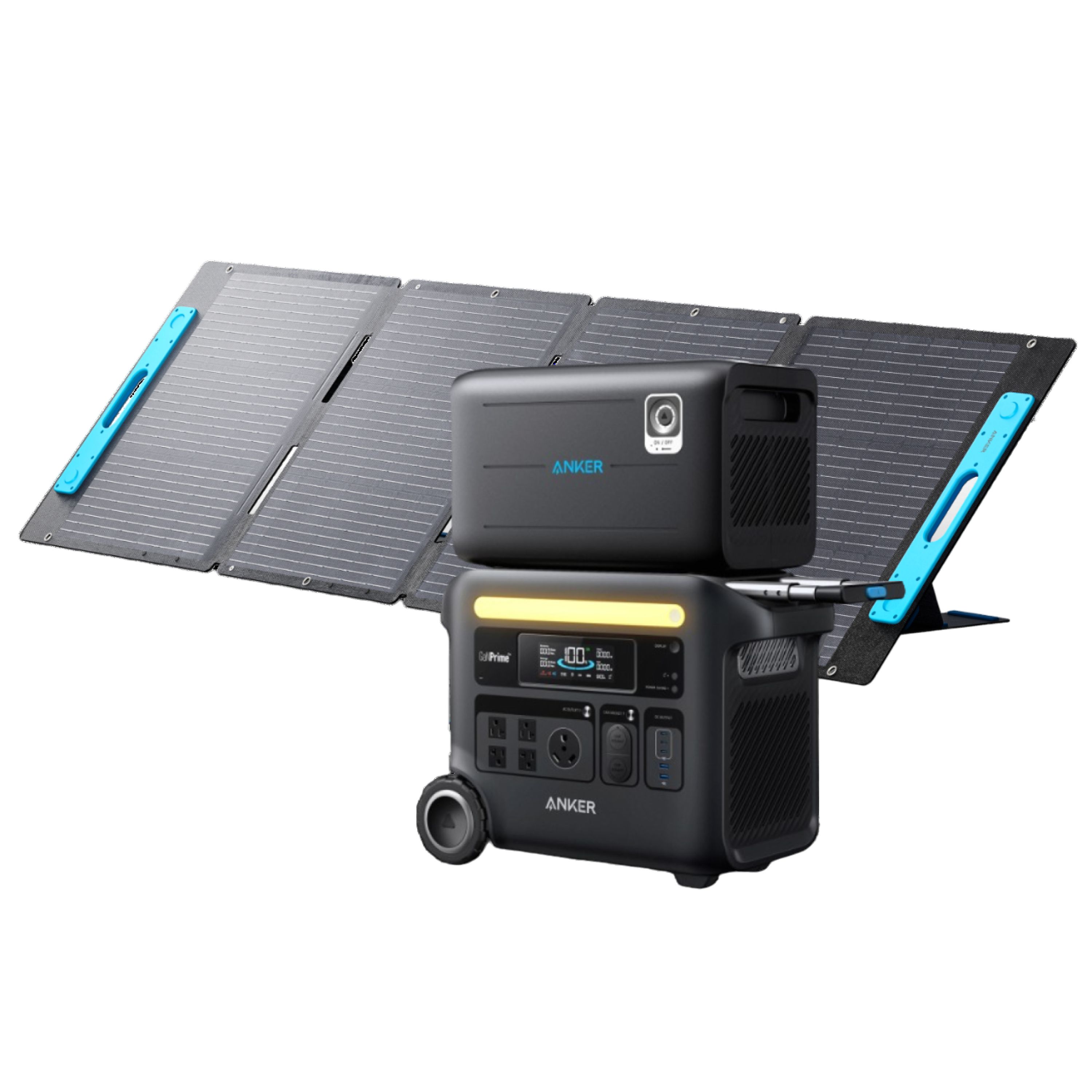 Anker SOLIX F2600 + Expansion Battery + 200W Solar Panel image 0