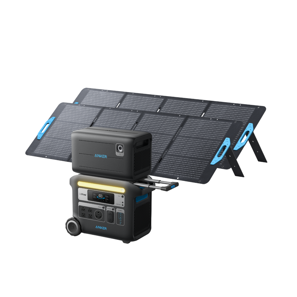 Anker SOLIX F2000 + Expansion Battery + 2 200W Solar Panels image 0