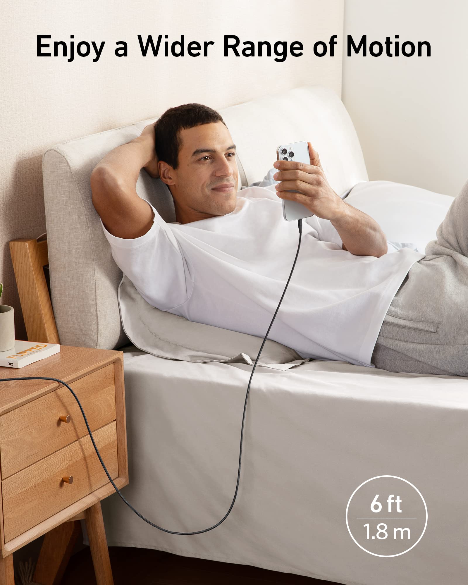Anker 551 USB-A to Lightning Cable (3 ft / 6 ft / 10 ft) image 4