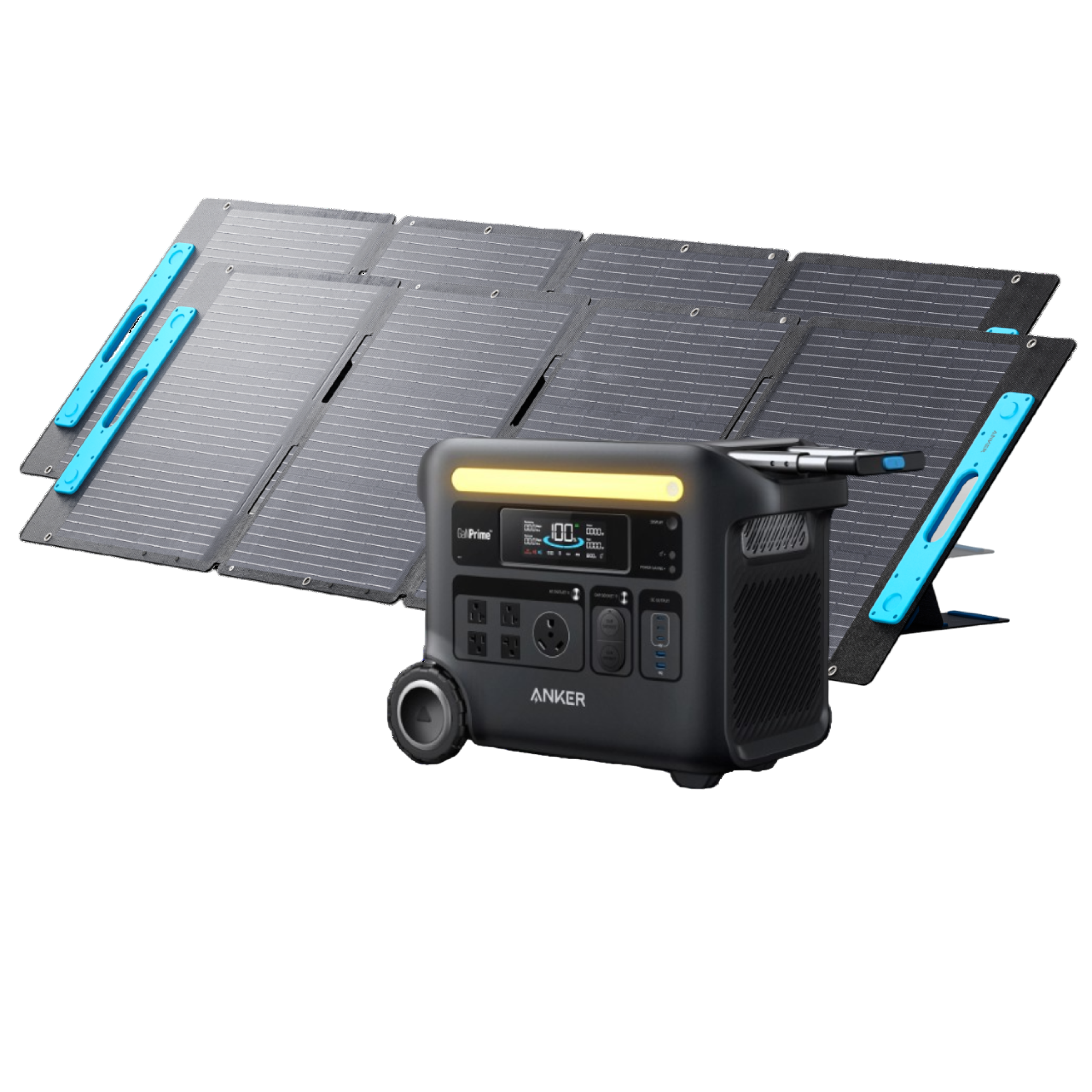 Anker SOLIX F2600 Solar Generator + 2200W Solar Panel image 0