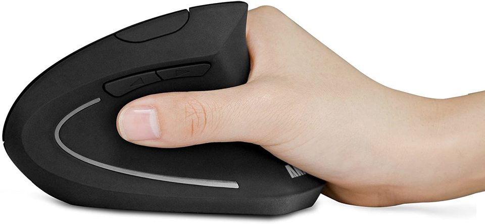 Anker 2.4G Wireless Vertical Ergonomic Optical Mouse image 1