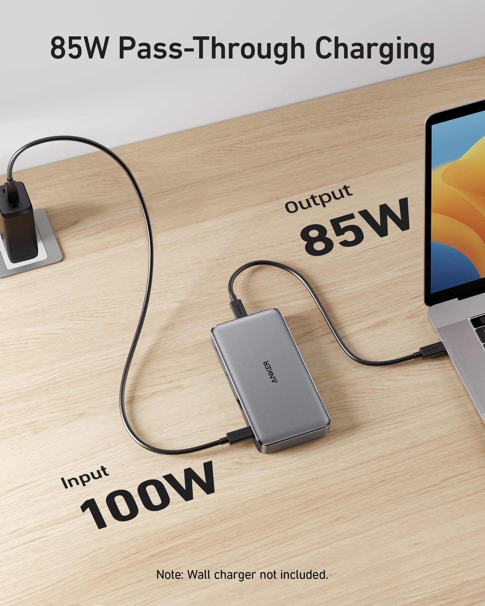 Anker 563 USB-C Hub (10-in-1, Dual 4K HDMI, For MacBook) image 4