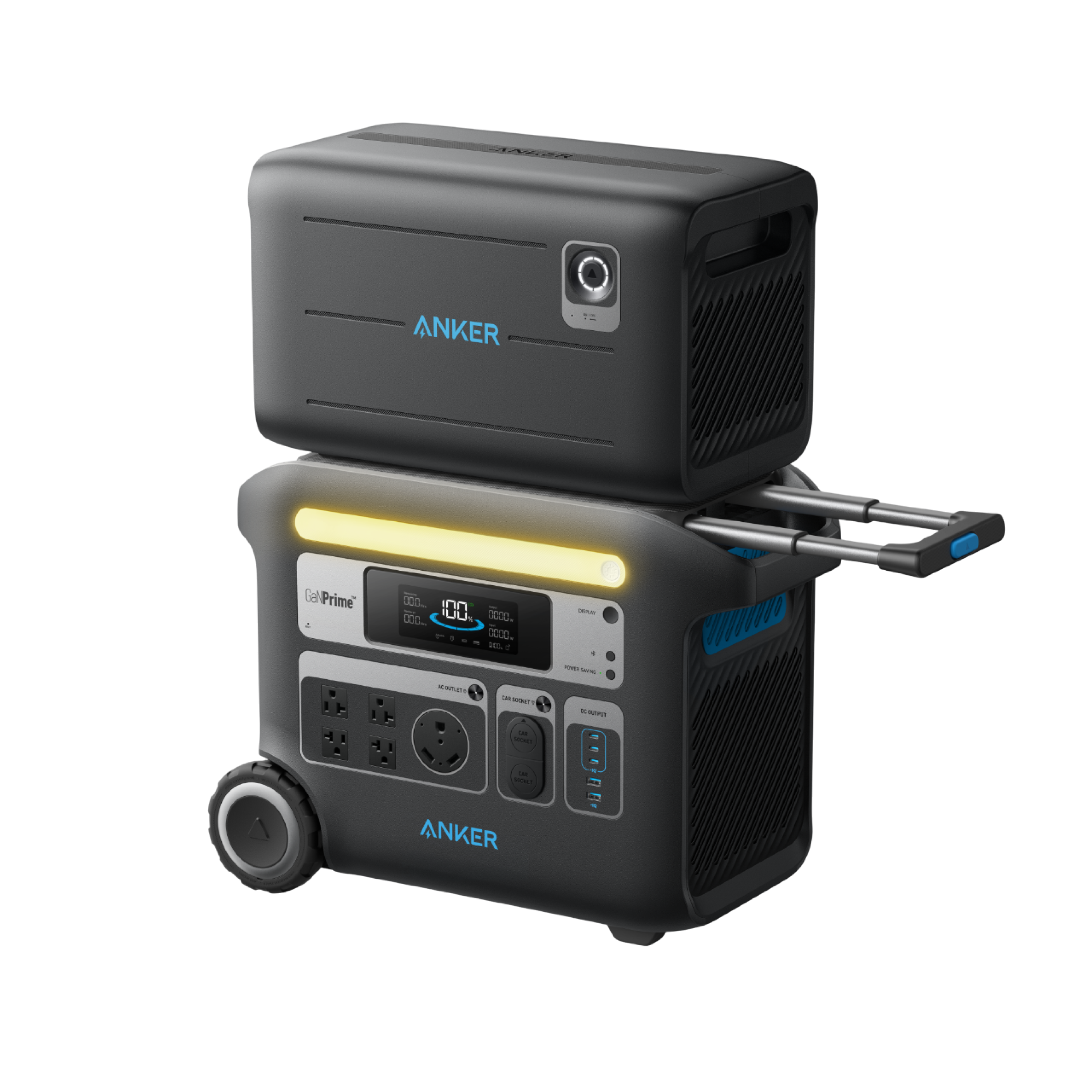Anker SOLIX F2000 + BP2600 Expansion Battery - 4608Wh | 2400W image 0