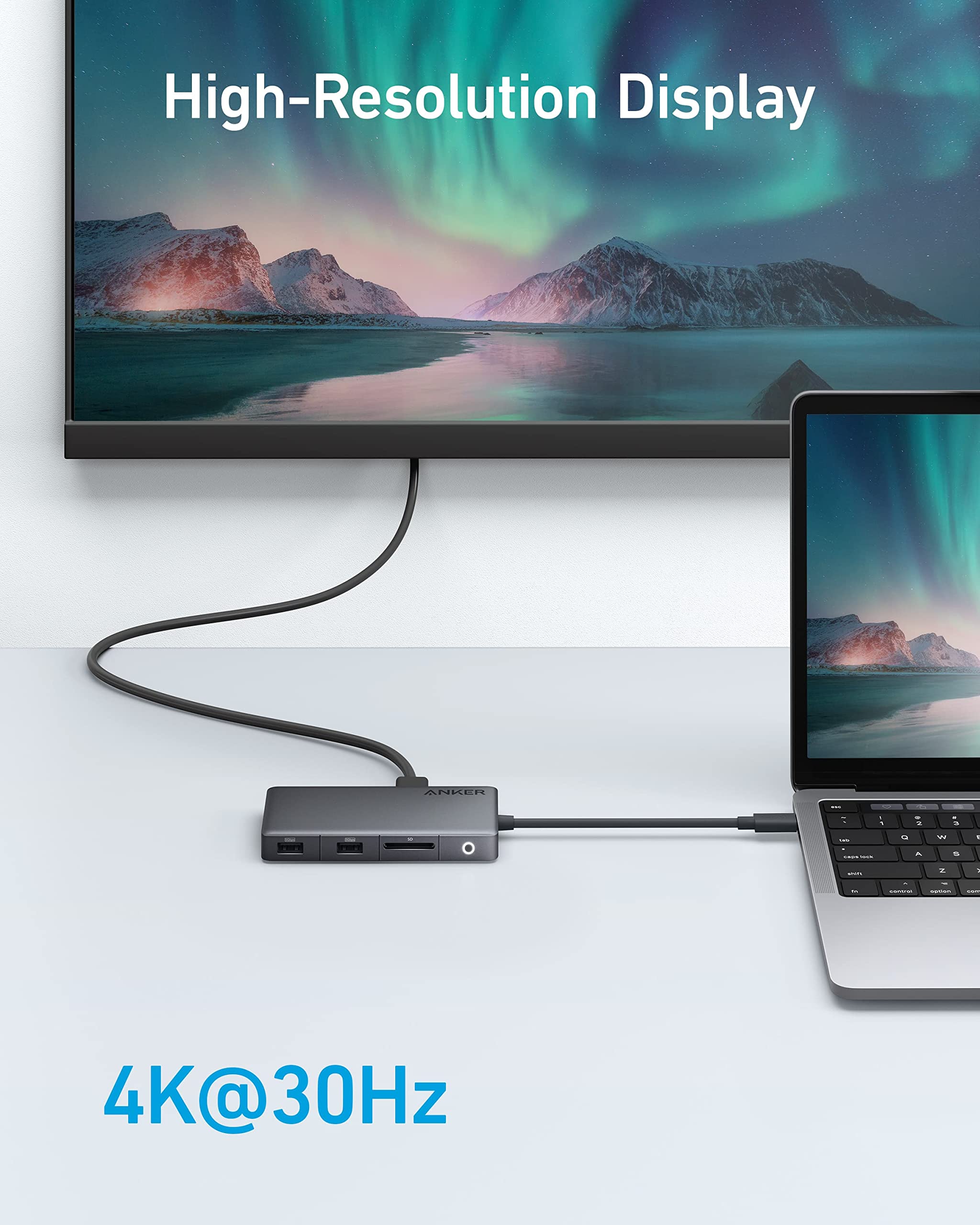 Anker 341 USB-C Hub (7-in-1) image 5