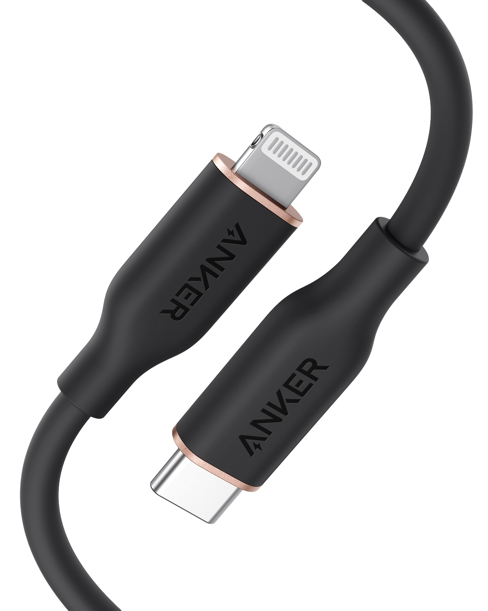Anker 641 USB-C to Lightning Cable (Flow, Silicone) image 0